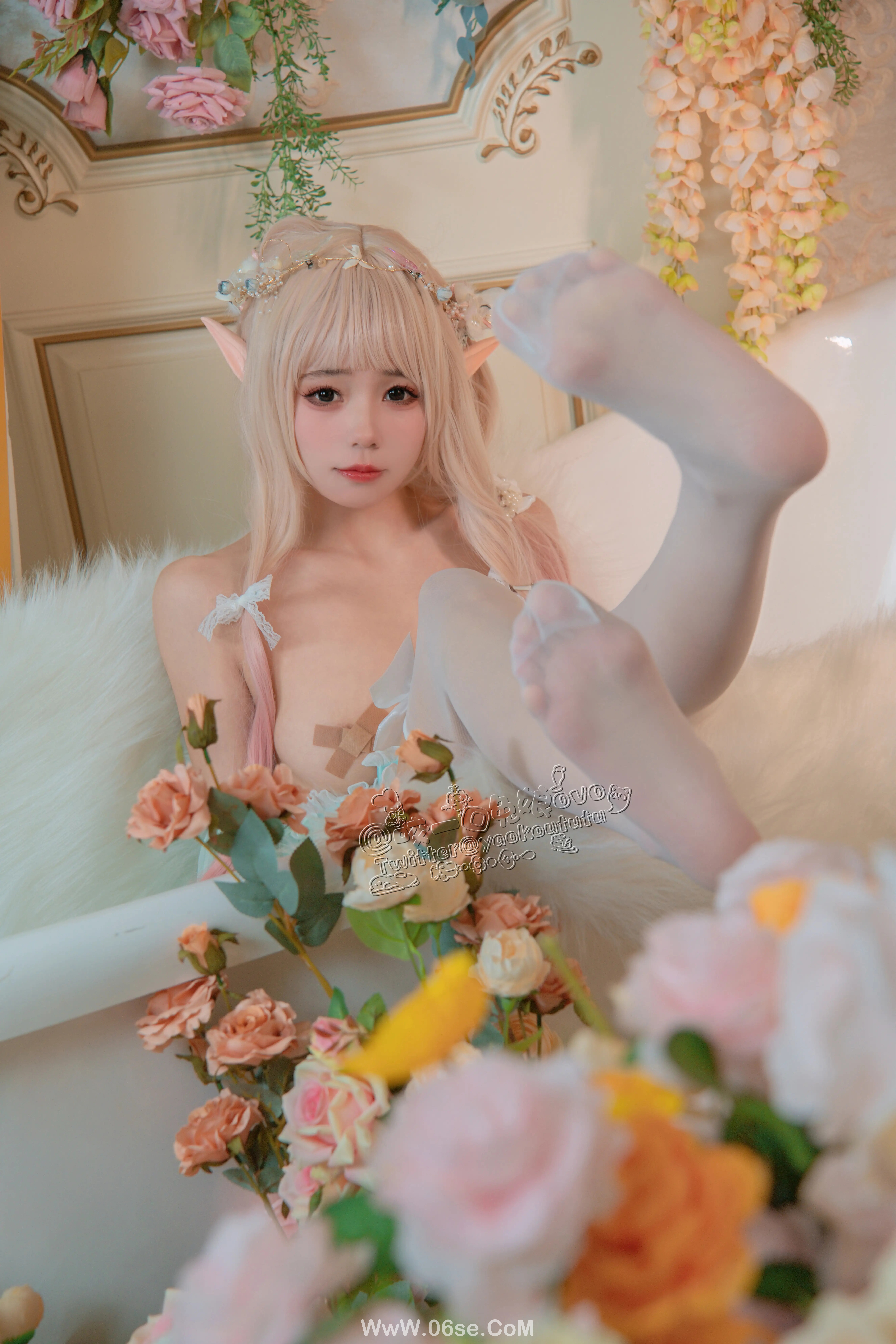 图片[40]-咬一口兔娘 豌豆公主的秘密花房-六色网