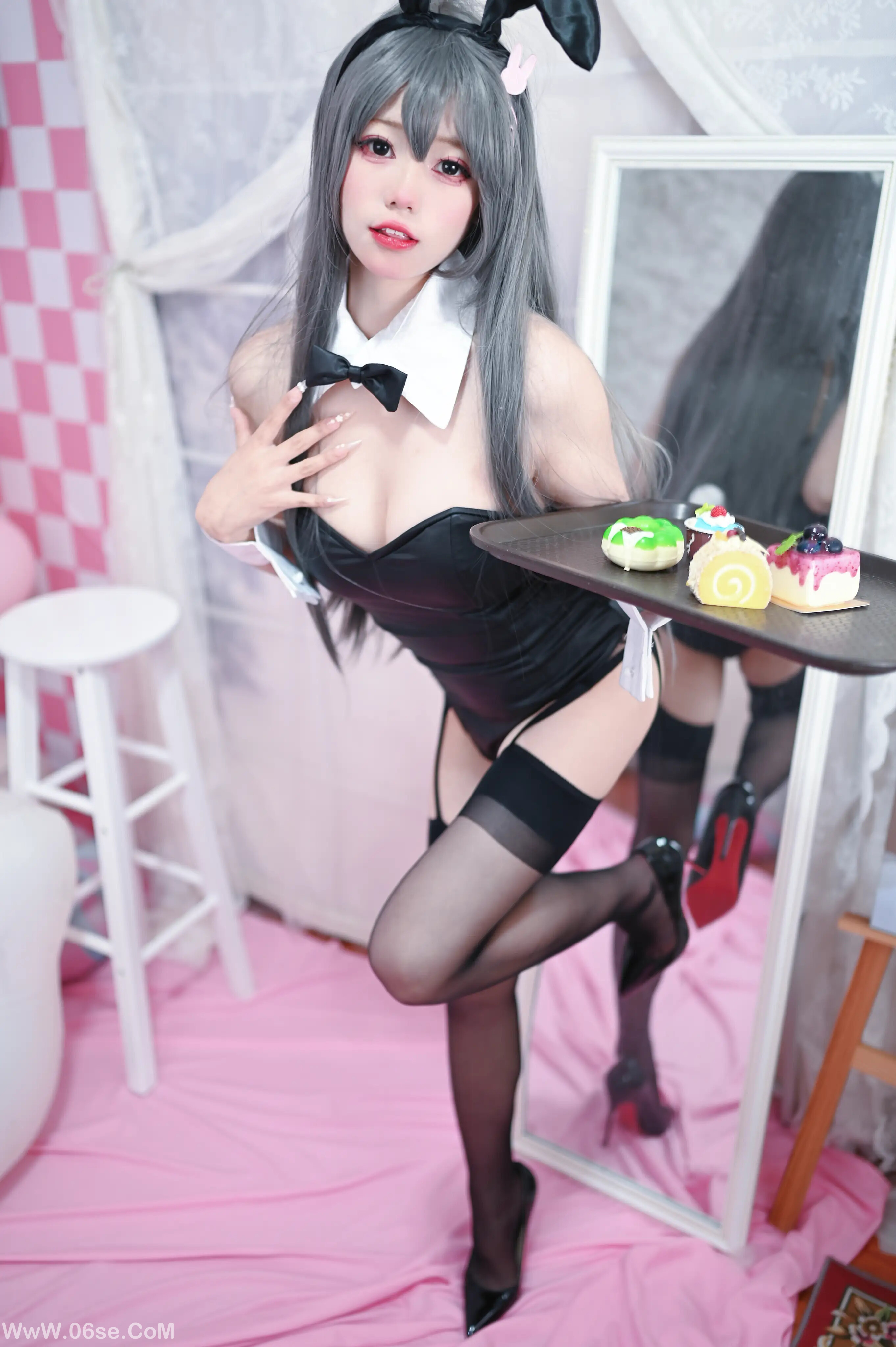 图片[3]-咬一口兔娘 樱岛麻衣兔女郎-六色网