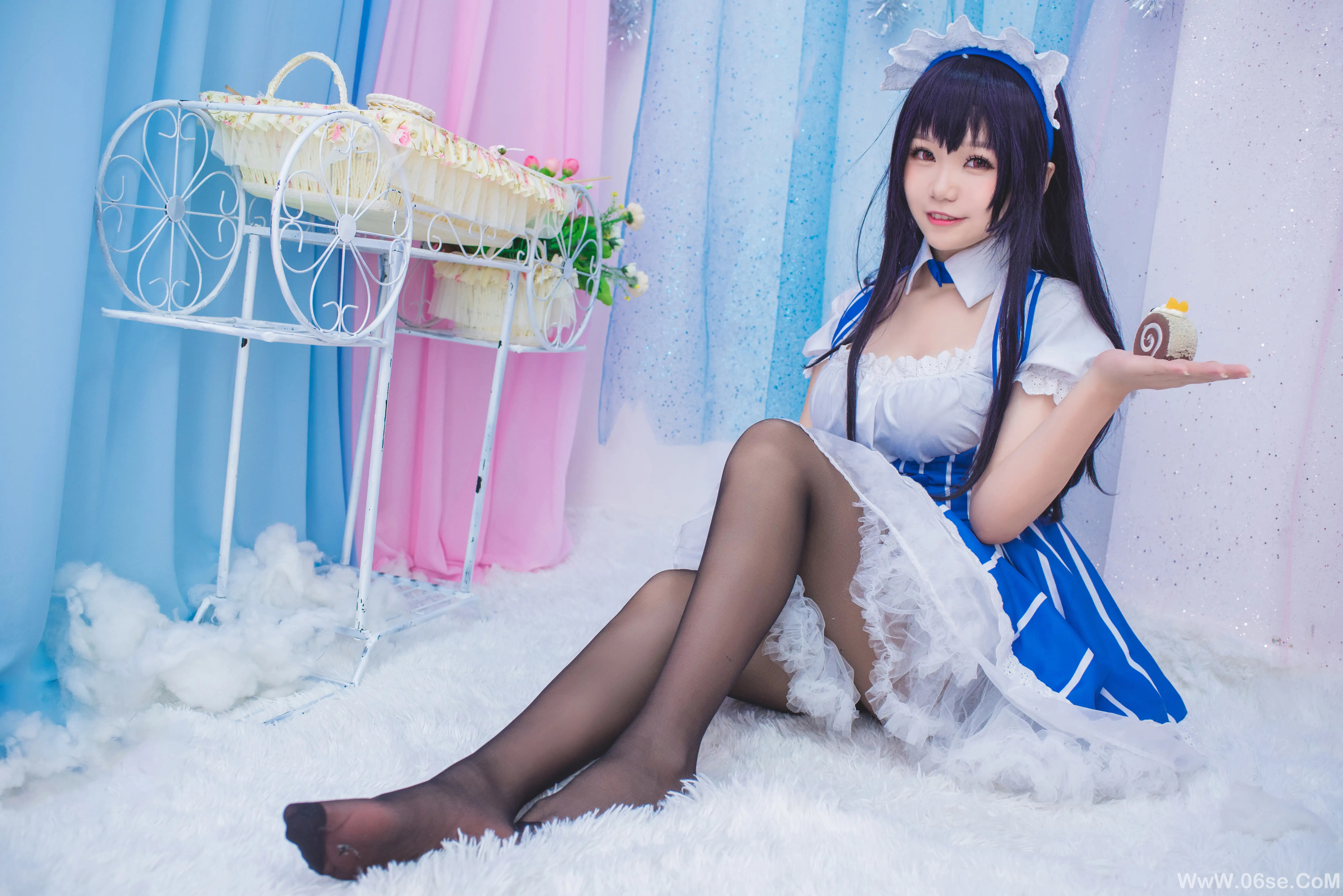 图片[18]-白金Saki – 三个女仆-六色网