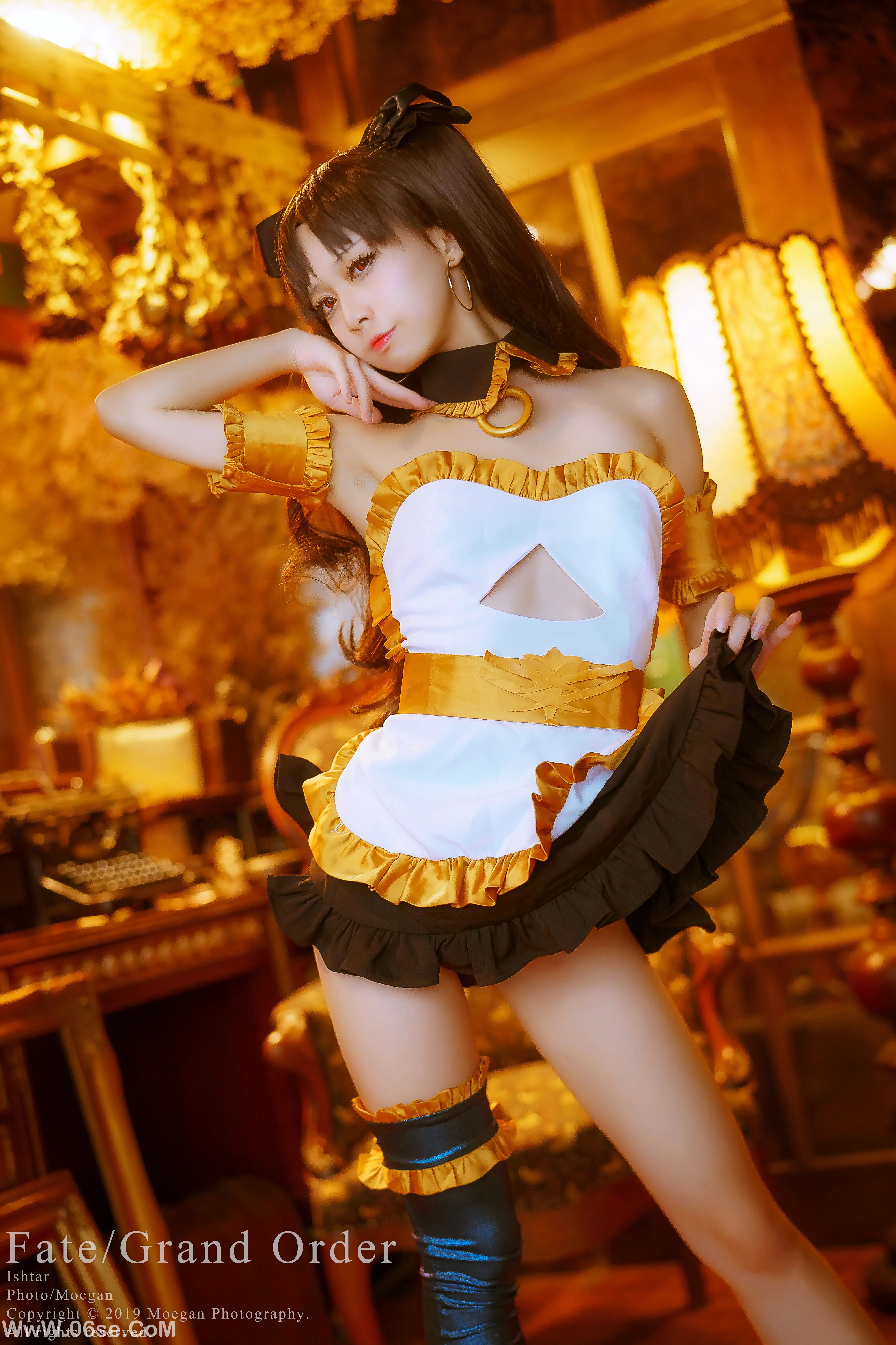 图片[9]-沖田凛花Rinka – FateGrand Order 弓凛女仆装-六色网