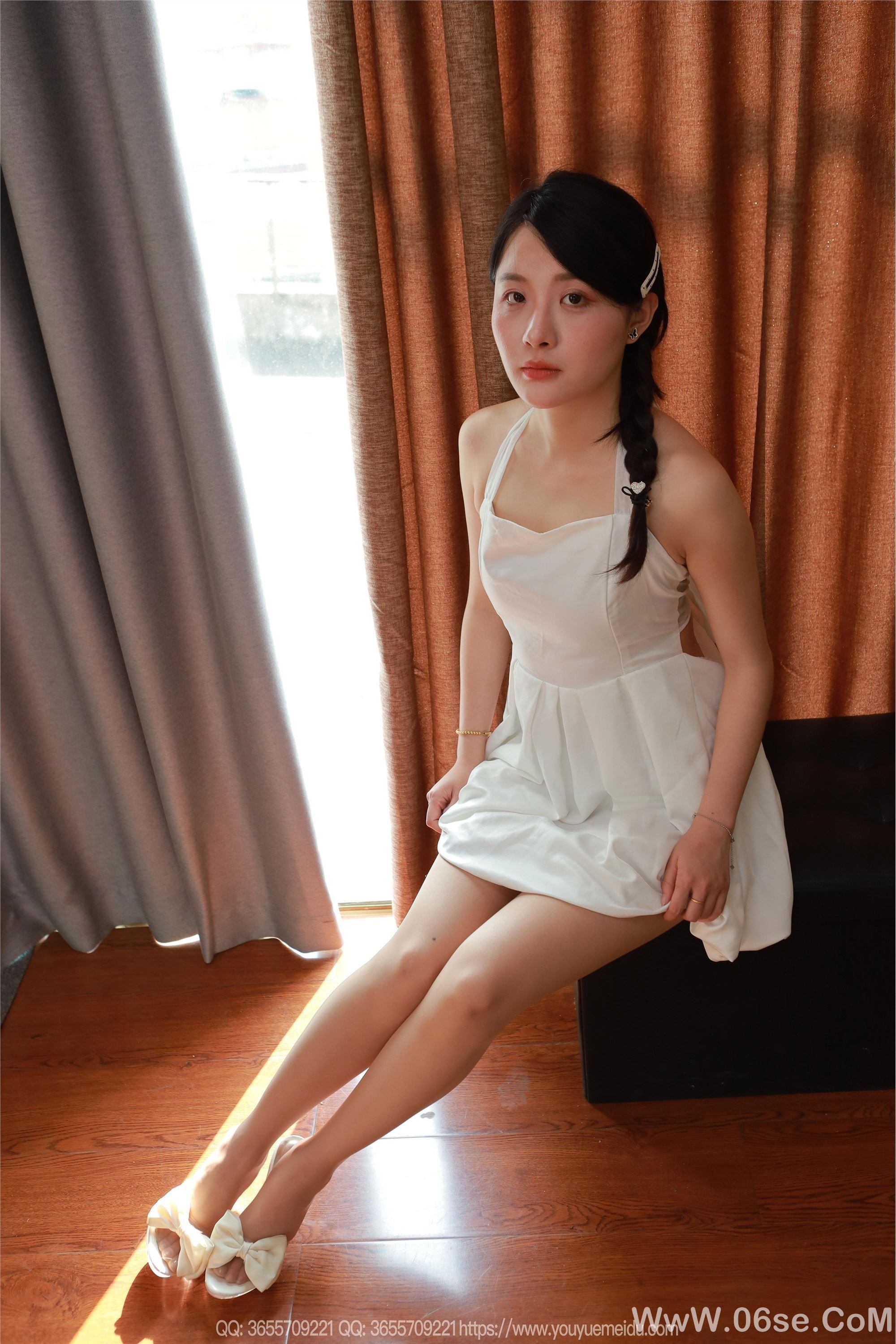 图片[90]-IESS异思趣向 2025.05.28 丝享家 2065 婉萍白色梦露[90P]-六色网