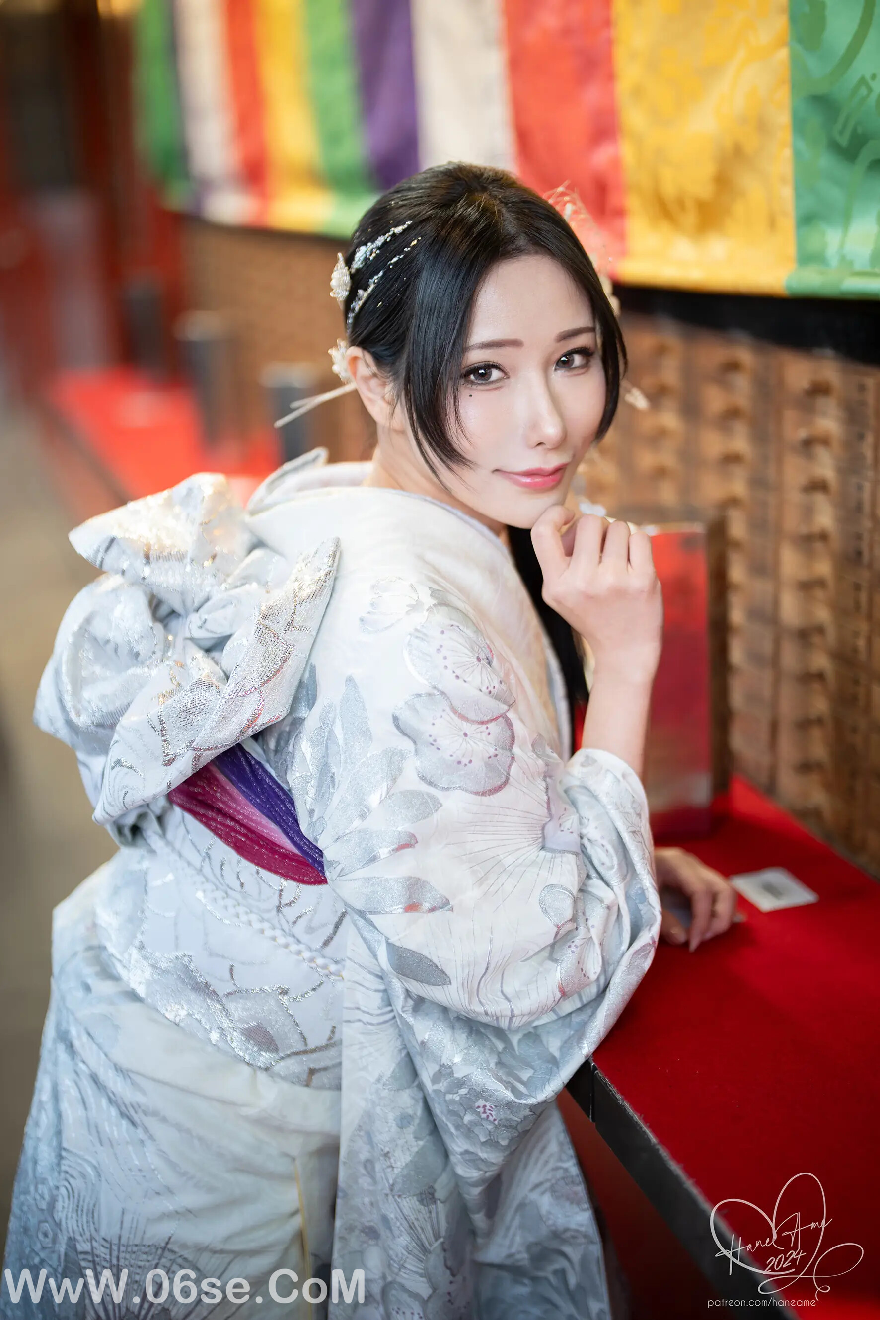 图片[11]-雨波_haneame_银钿和服_–_2024新年-六色网