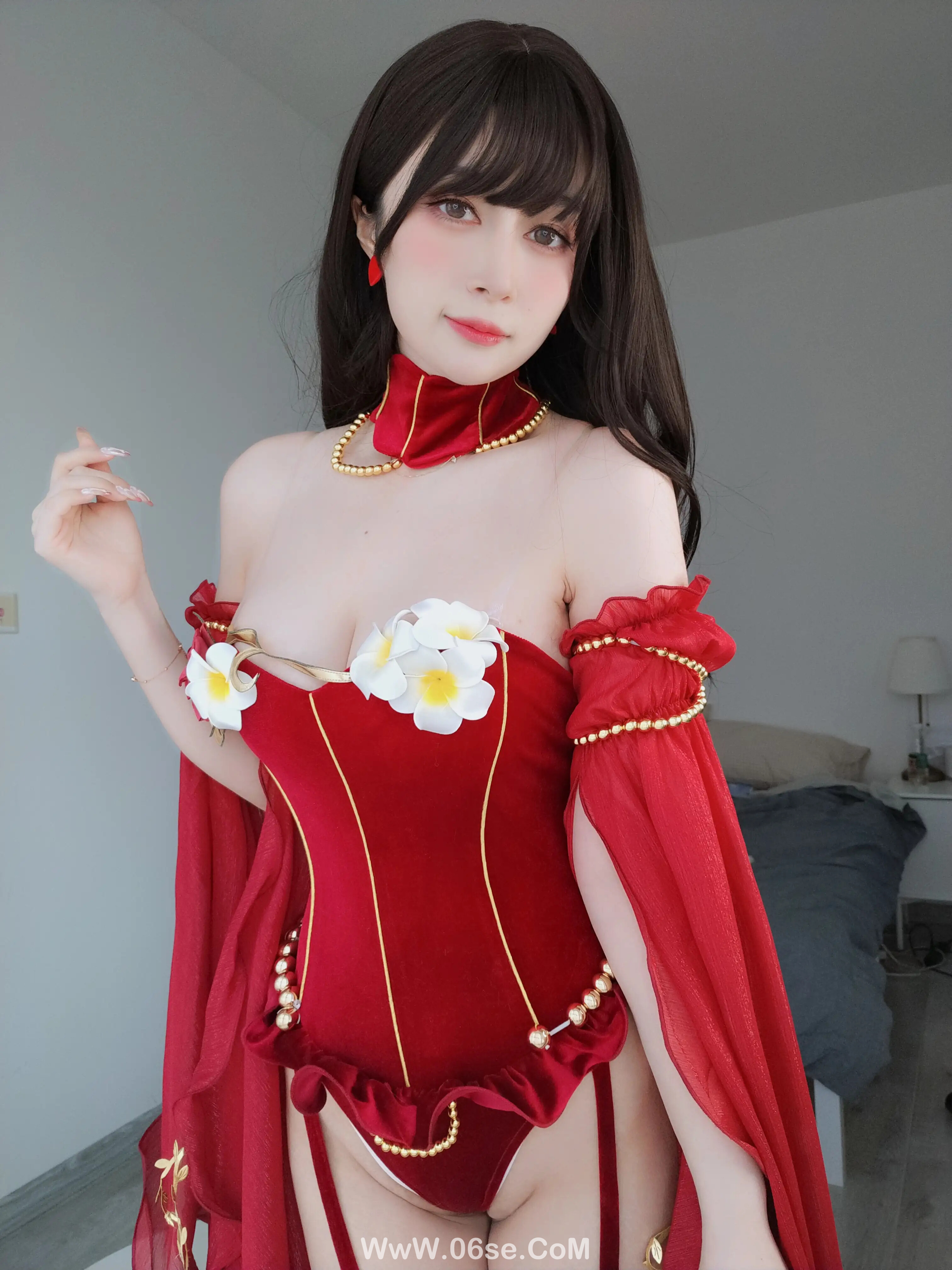 图片[9]-白银81 – 赤いドレス-六色网
