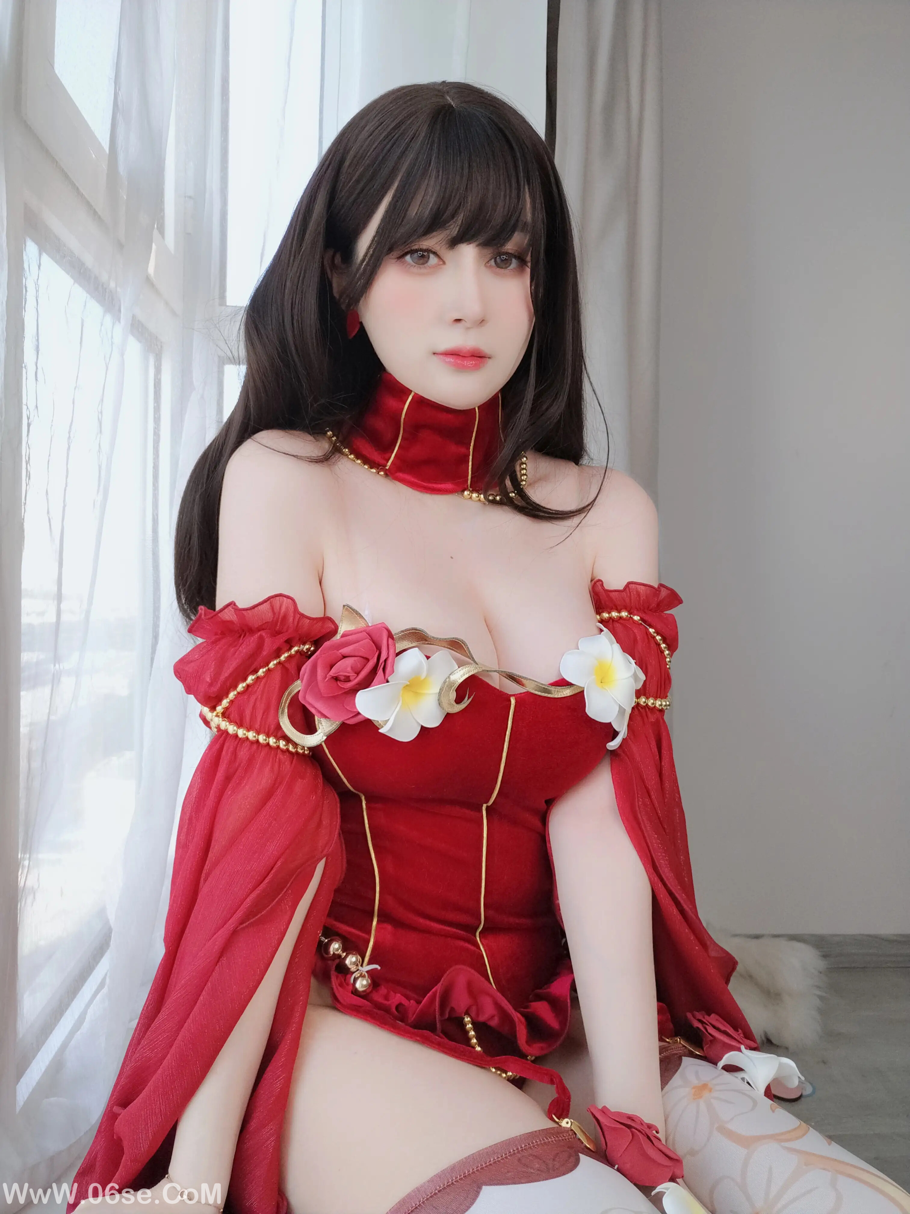 图片[29]-白银81 – 赤いドレス-六色网
