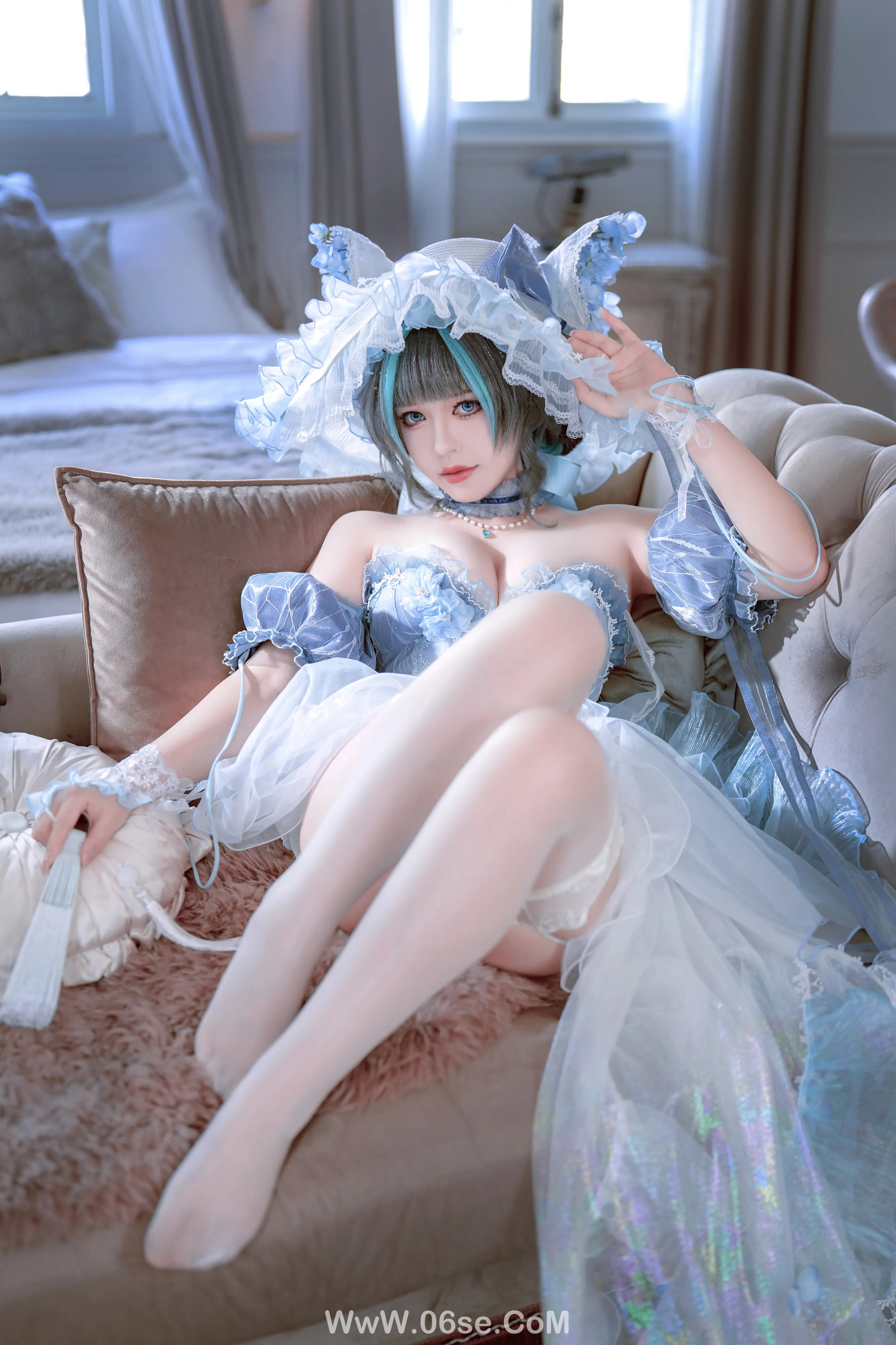 图片[17]-半半子 – 碧蓝航线 柴郡 废稿礼服-六色网