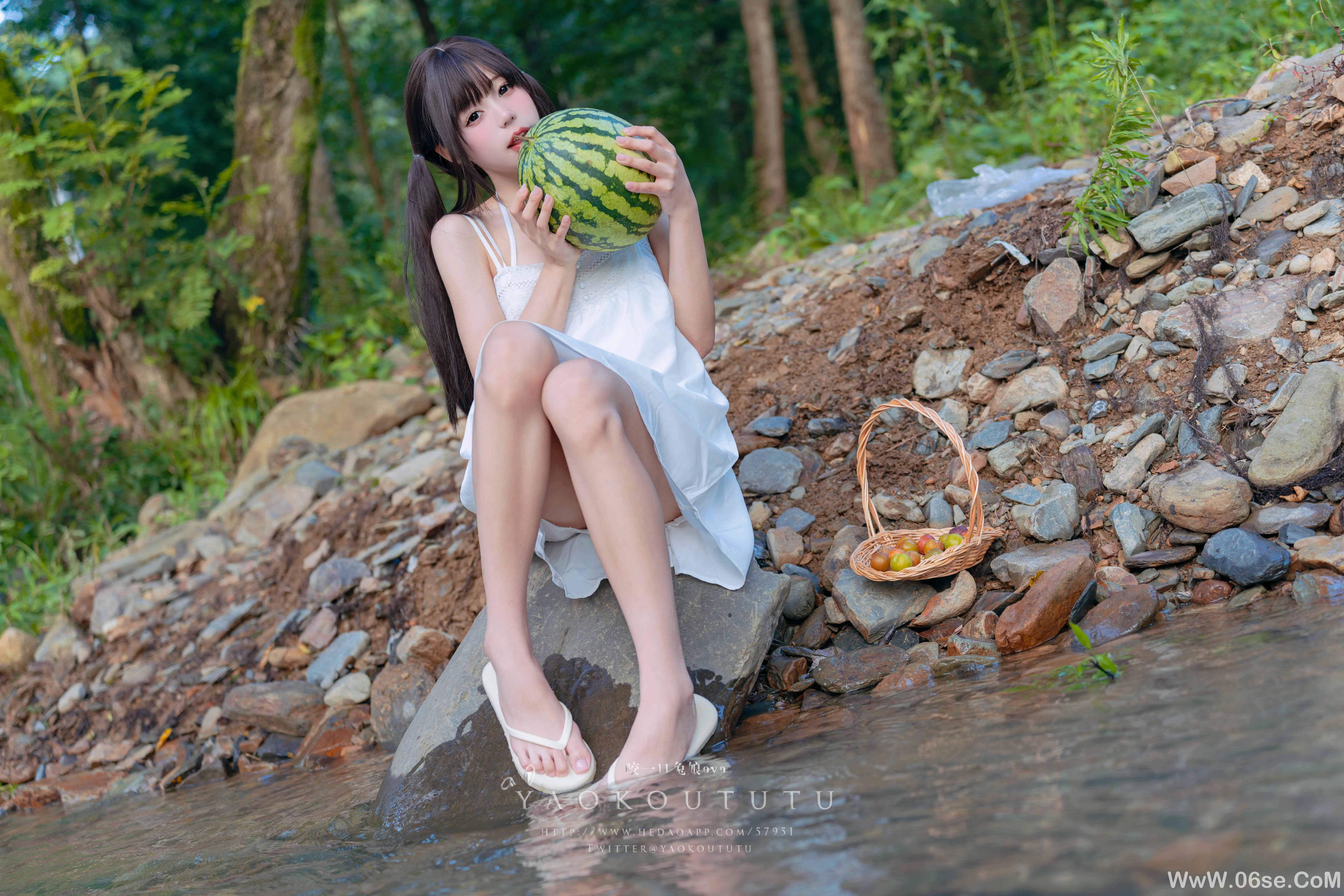 图片[9]-咬一口兔娘_八月订阅『溯溪之夏』-六色网