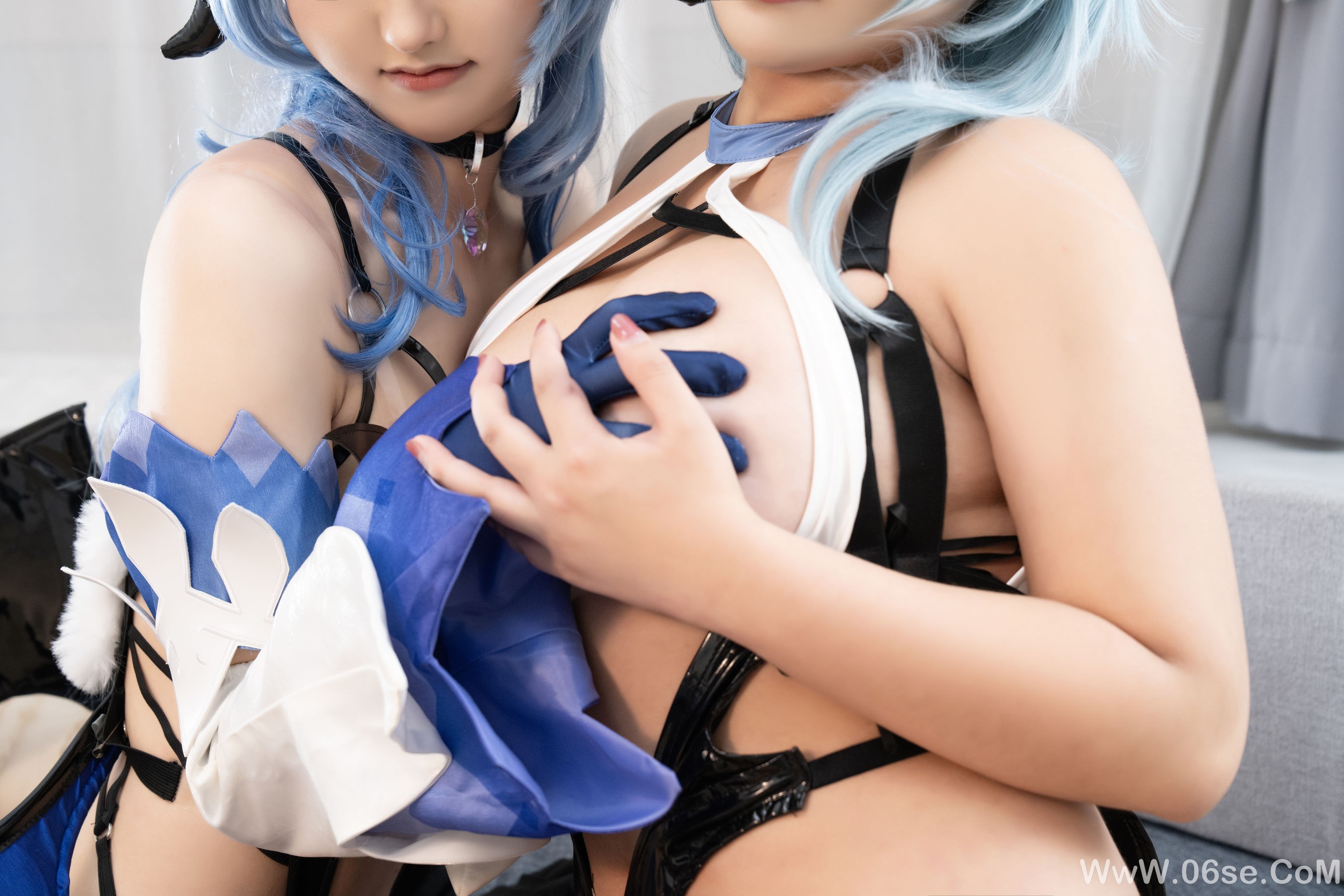 图片[21]-动漫博主 洛璃LoLiSAMA – 优菈＆甘雨 [79P]-六色网