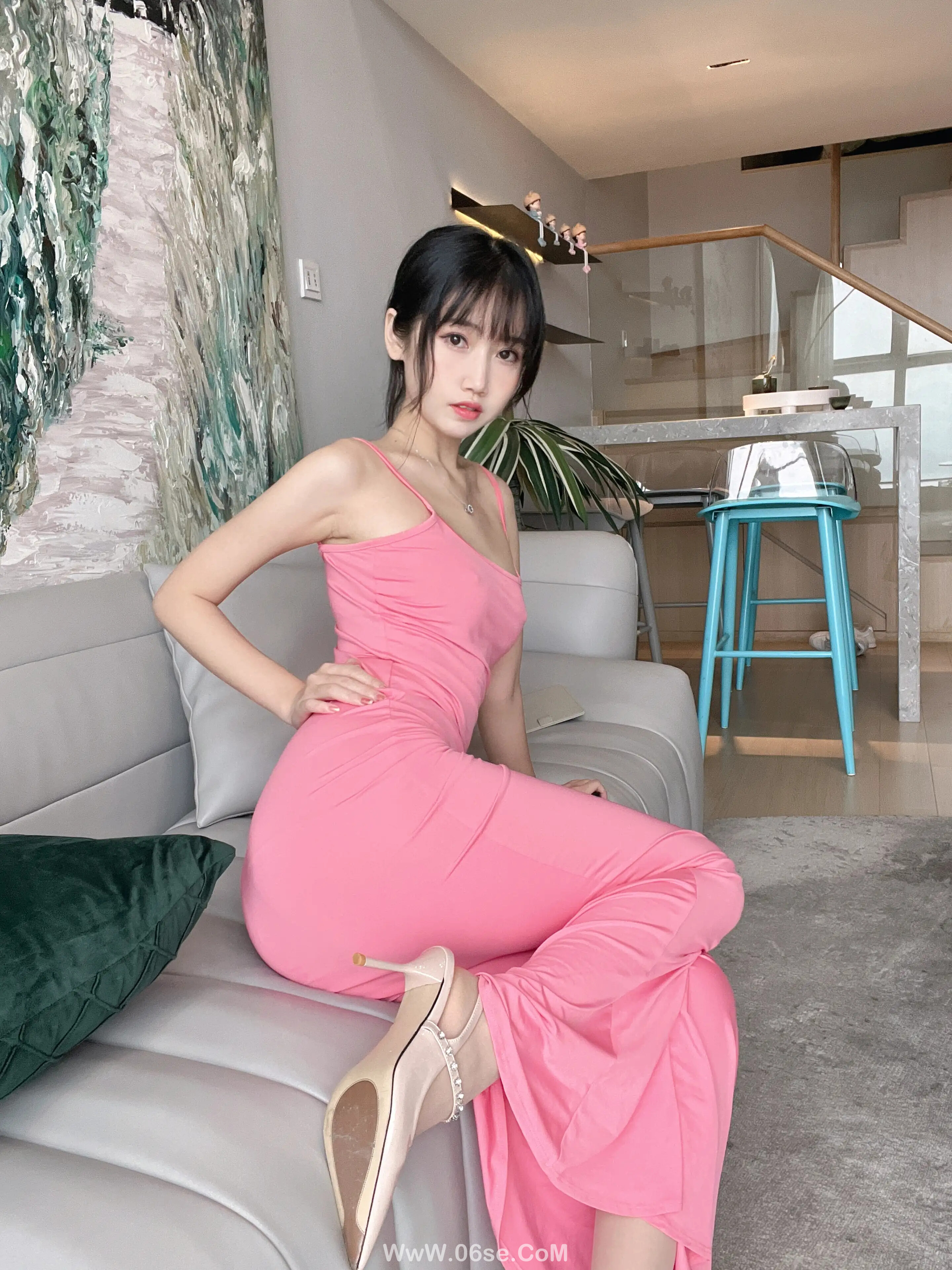 图片[23]-不呆猫 – 浴室粉色激凸人妻-六色网