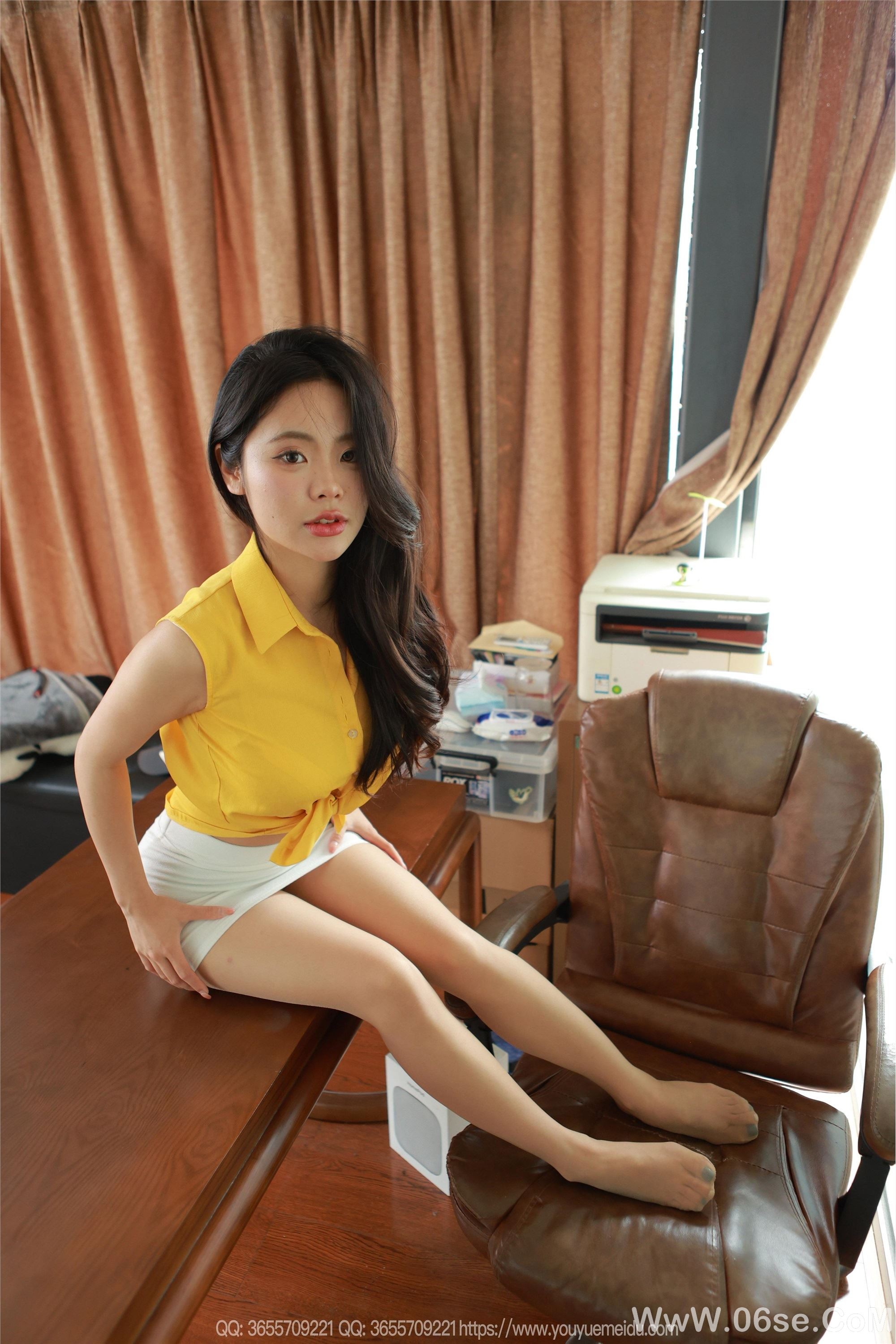 图片[70]-IESS异思趣向 2025.06.11 丝享家 2077 兔兔黄秘书长[89P]-六色网