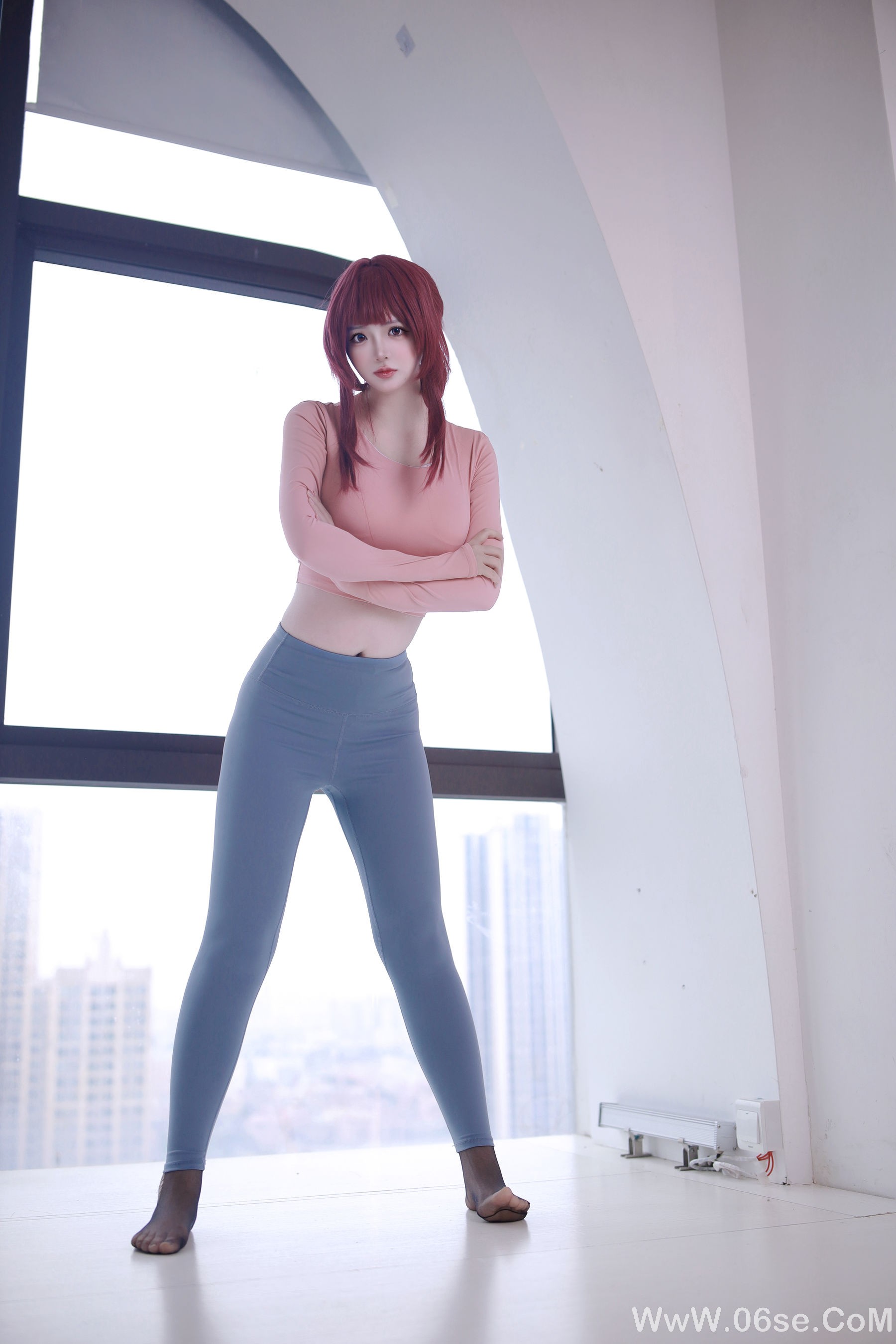 图片[55]-疯猫ss – 瑜伽服 卡芙卡 [58P]-六色网