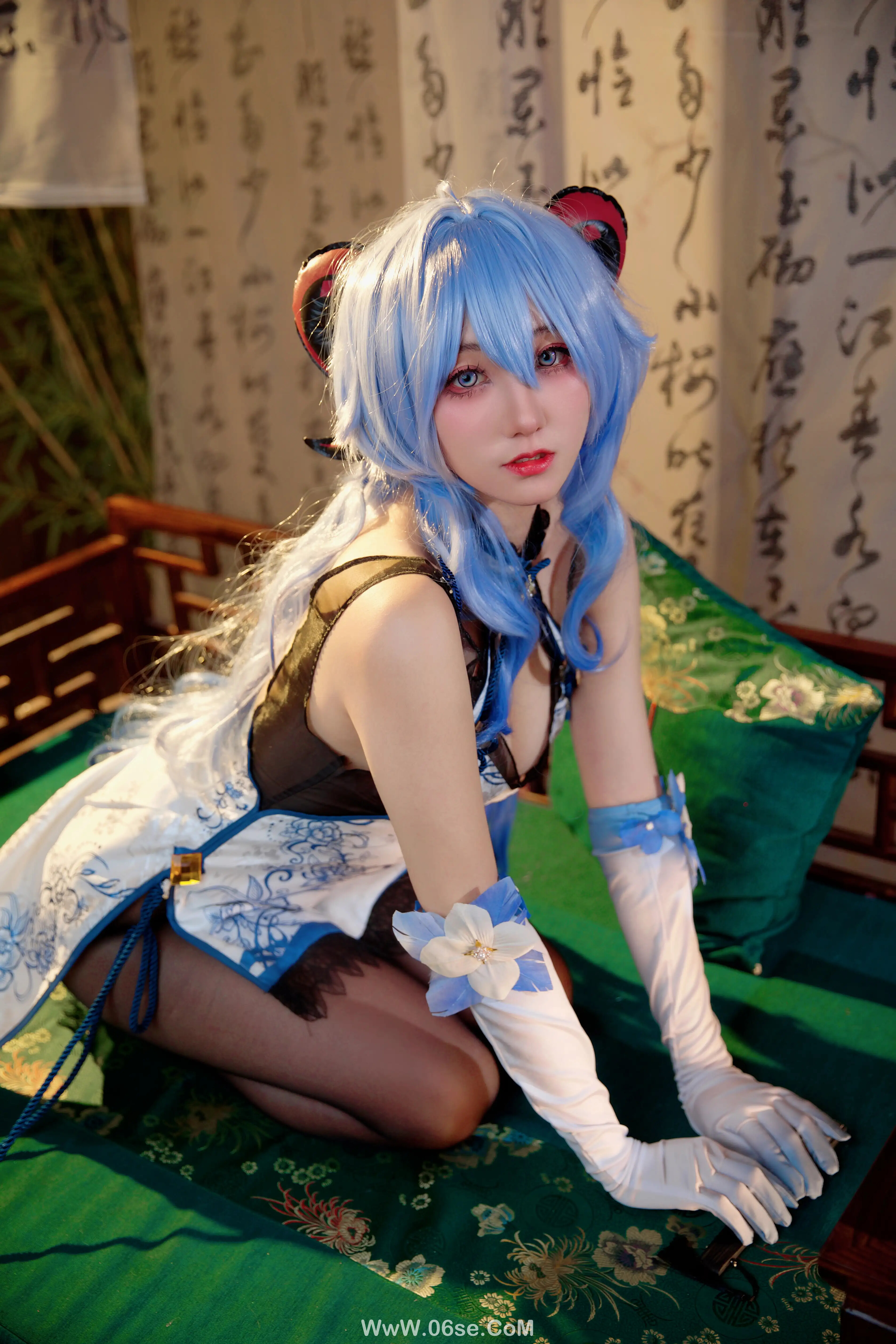 图片[30]-屑雪雪鸭 原神 甘雨青花瓷-六色网