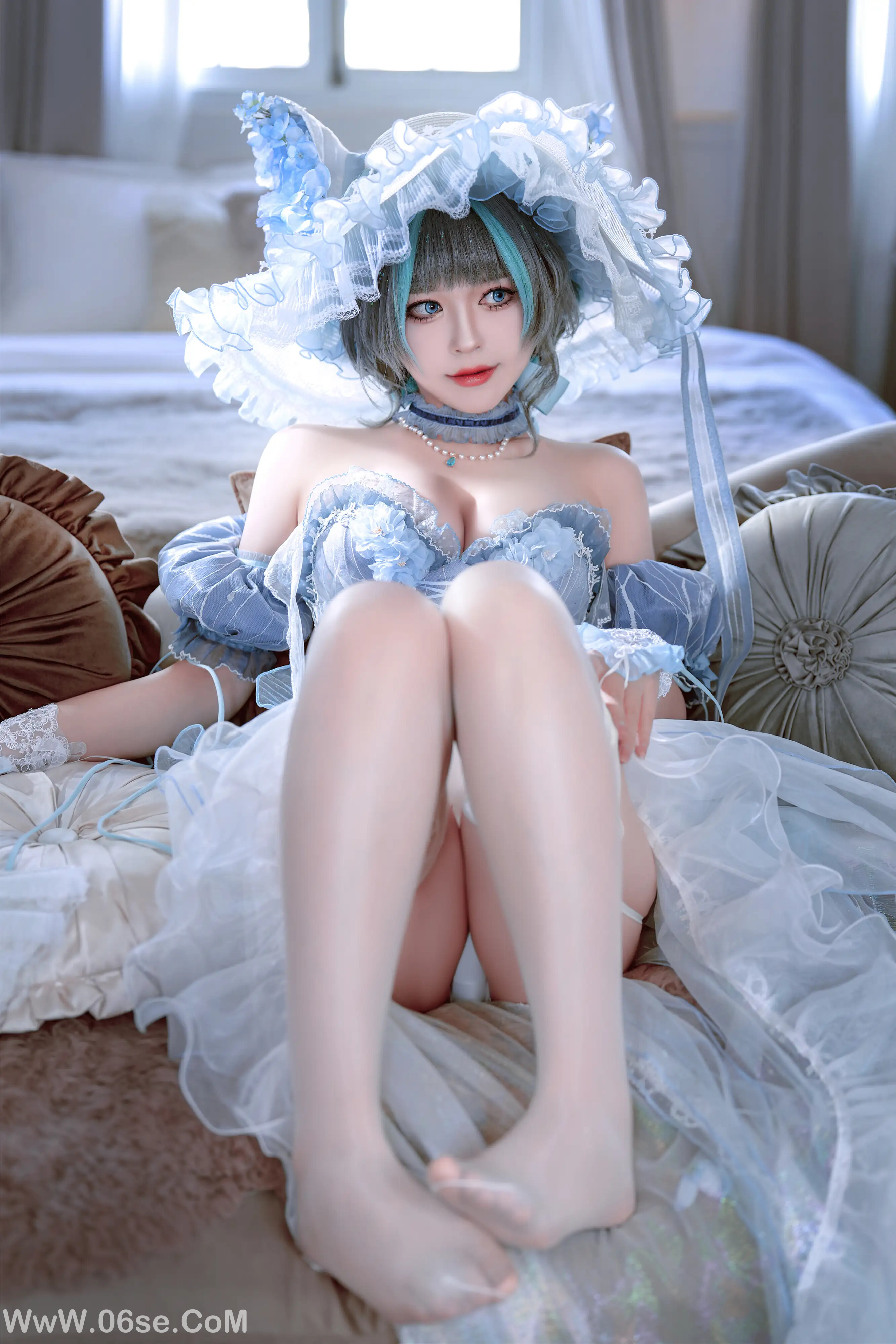 图片[13]-半半子 – 碧蓝航线 柴郡 废稿礼服-六色网