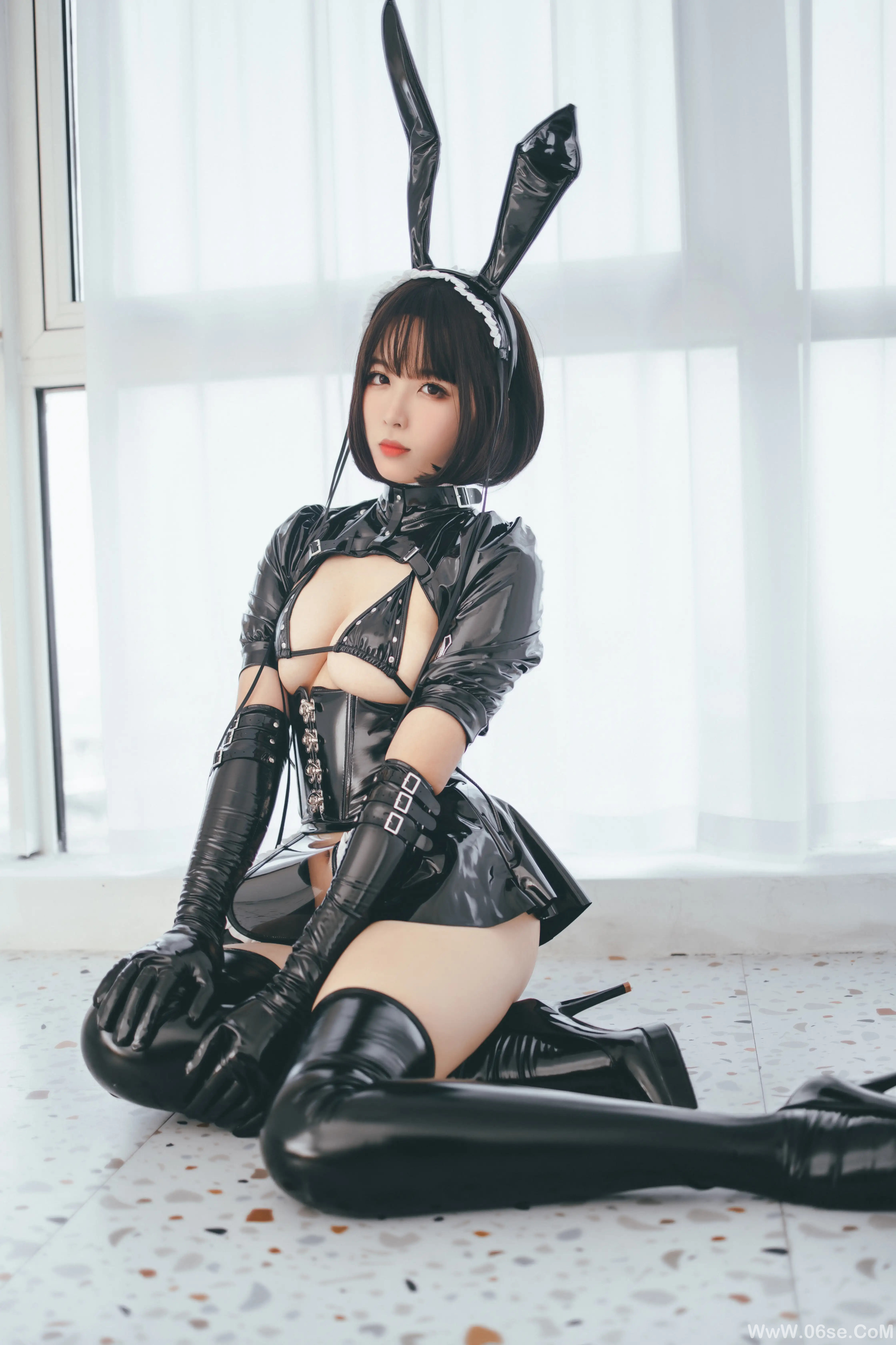 图片[34]-轩萧学姐 兔女郎-六色网