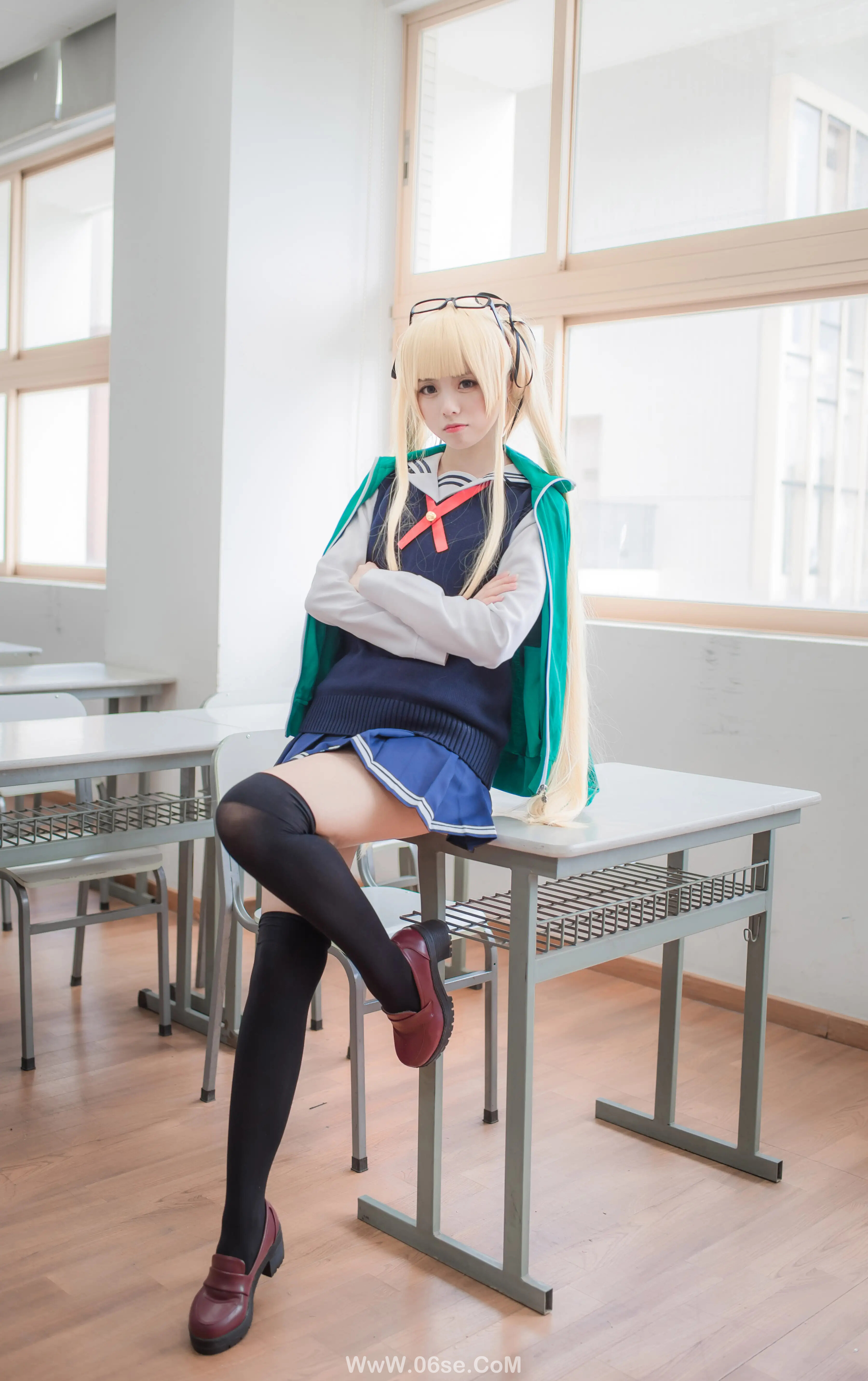 图片[25]-白金Saki – JK美丝校服-六色网