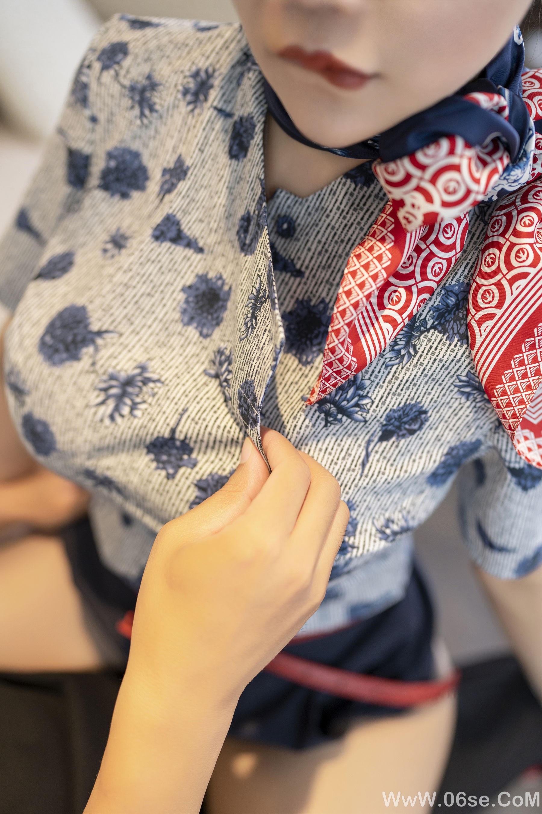 图片[19]-李若汐 – 性感空姐制服 [70P]-六色网