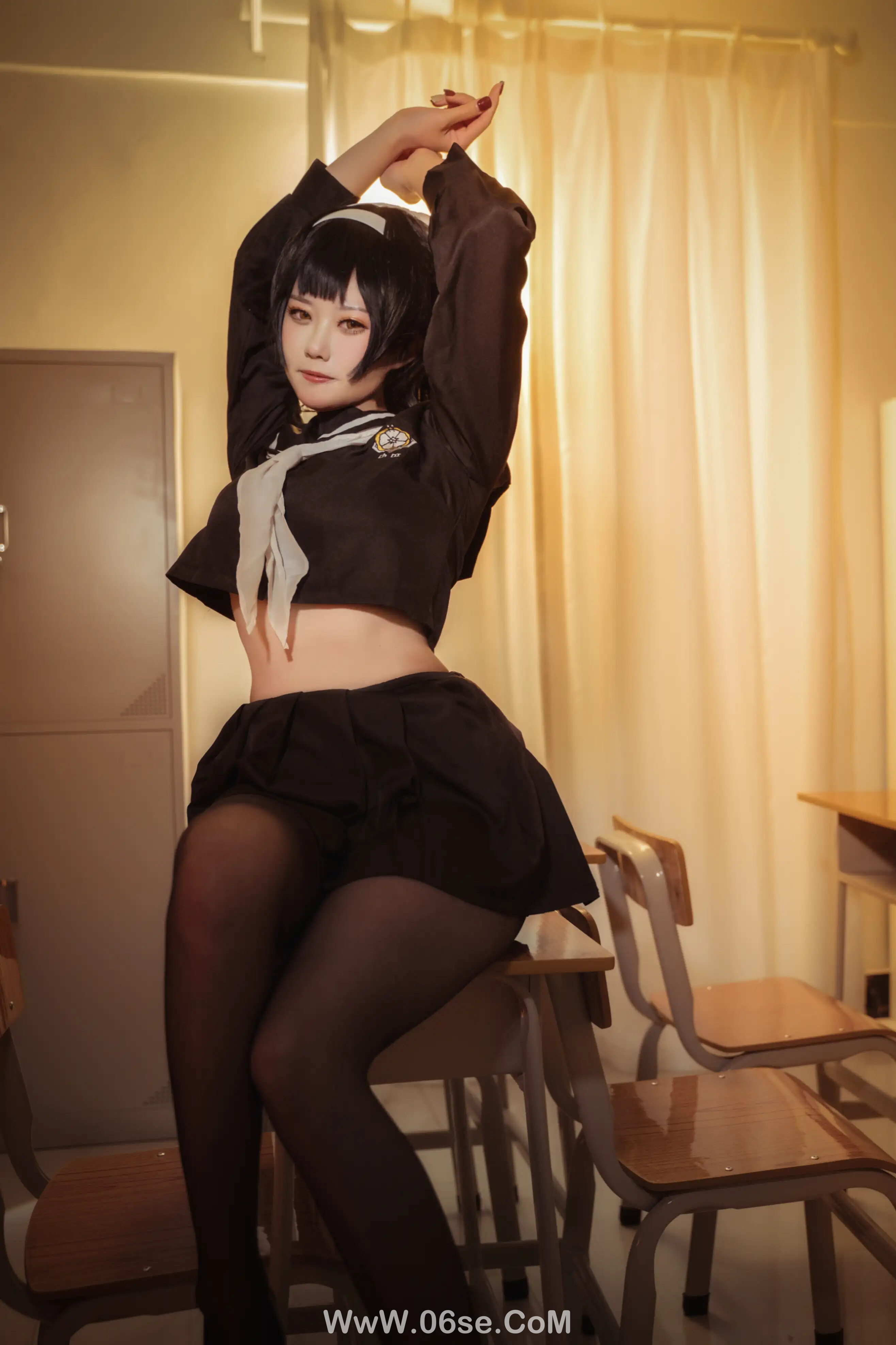 图片[28]-贞子蜜桃 碧蓝航线 爱宕高雄制服-六色网
