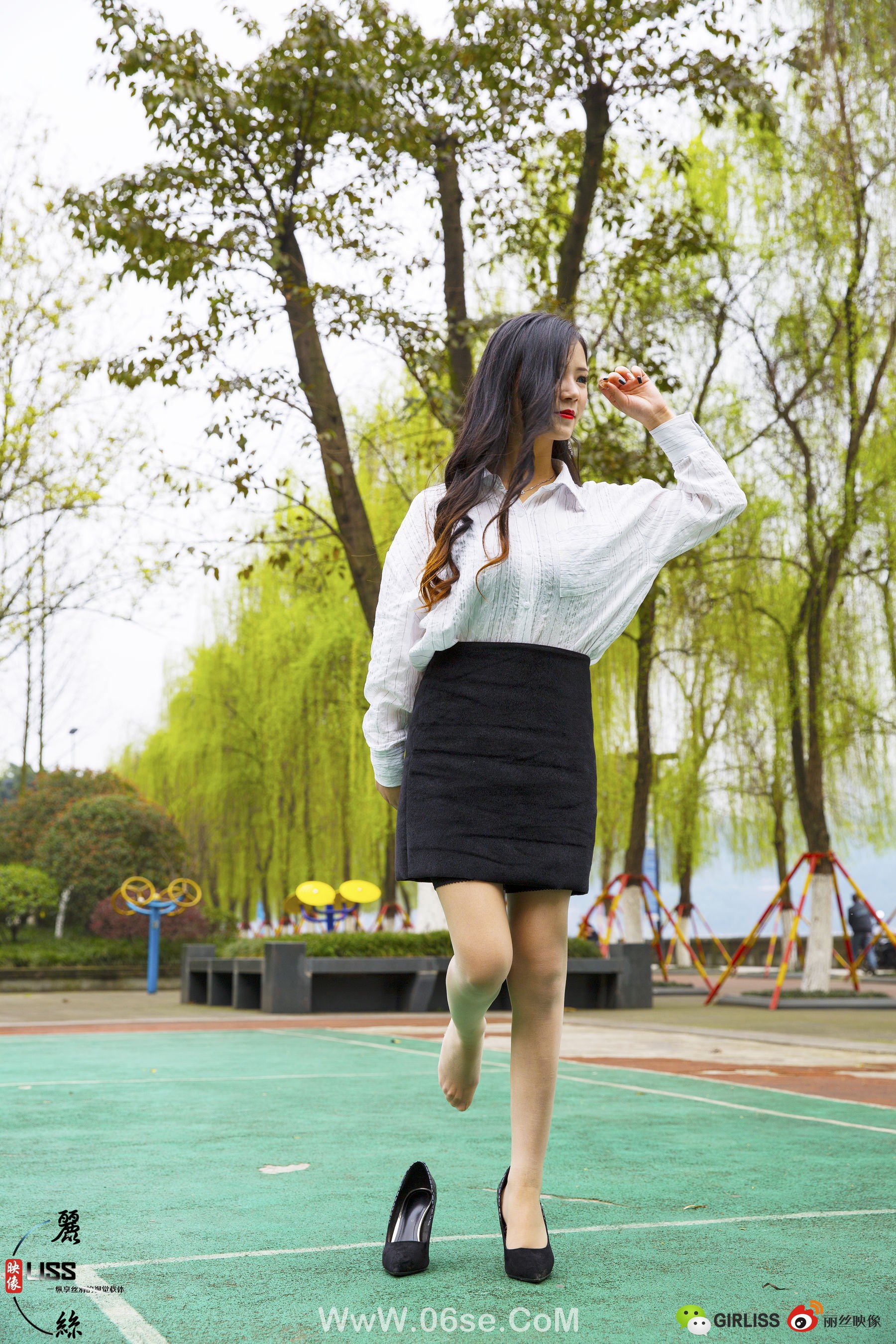 图片[8]-[丽丝映像GIRLISS] OL肉丝 [35P]-六色网