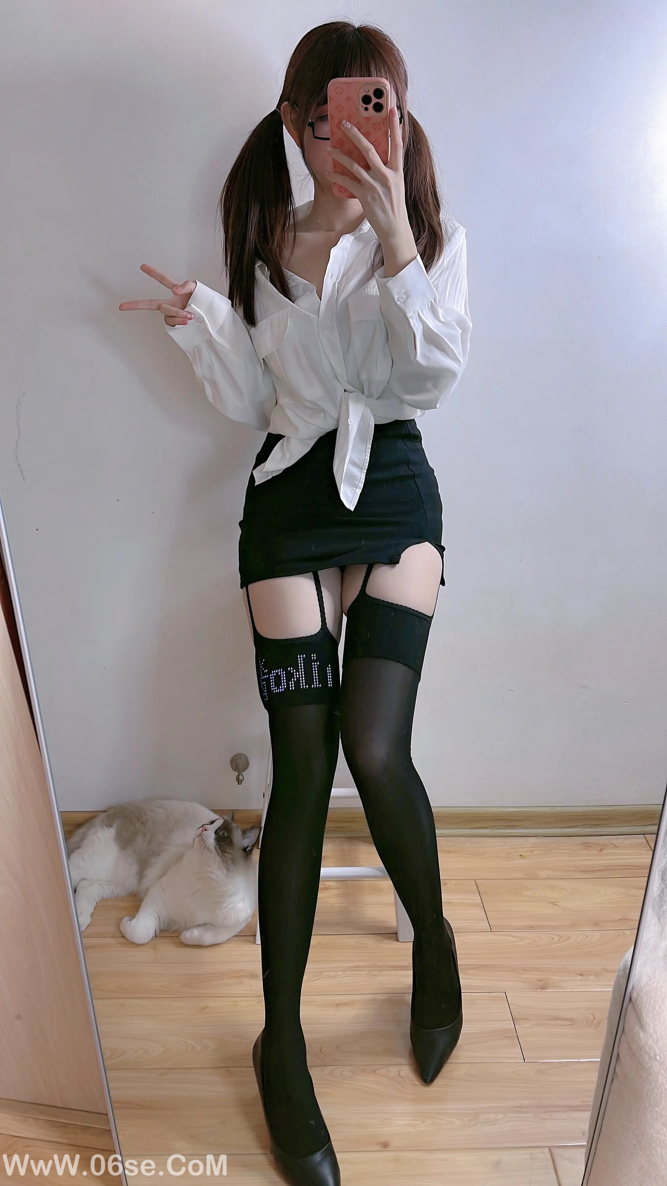 图片[24]-miko酱ww 自拍系列mikoの黑丝04-六色网