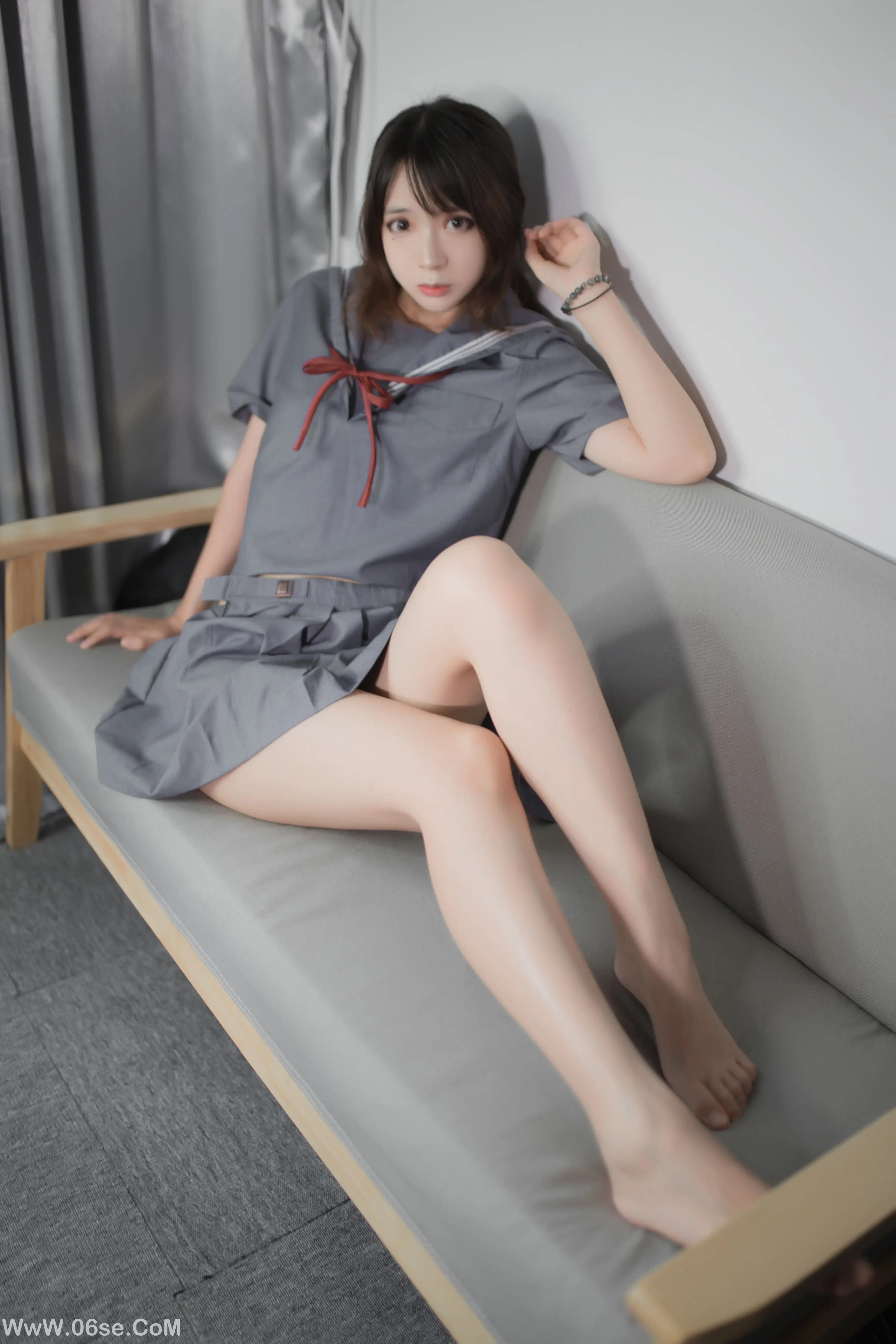图片[23]-疯猫ss 蓝灰JK-六色网