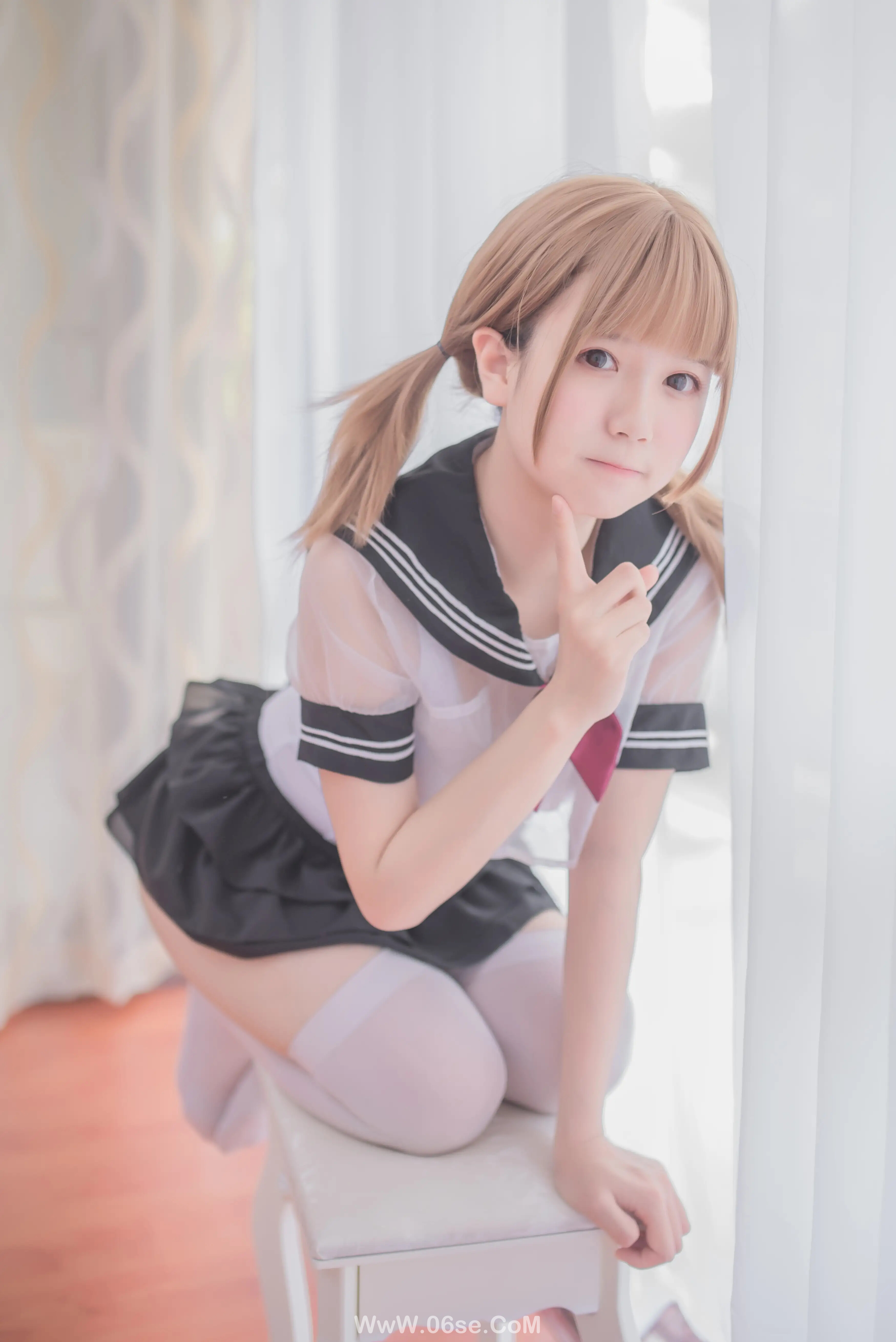 图片[15]-白金Saki – 学生制服-六色网