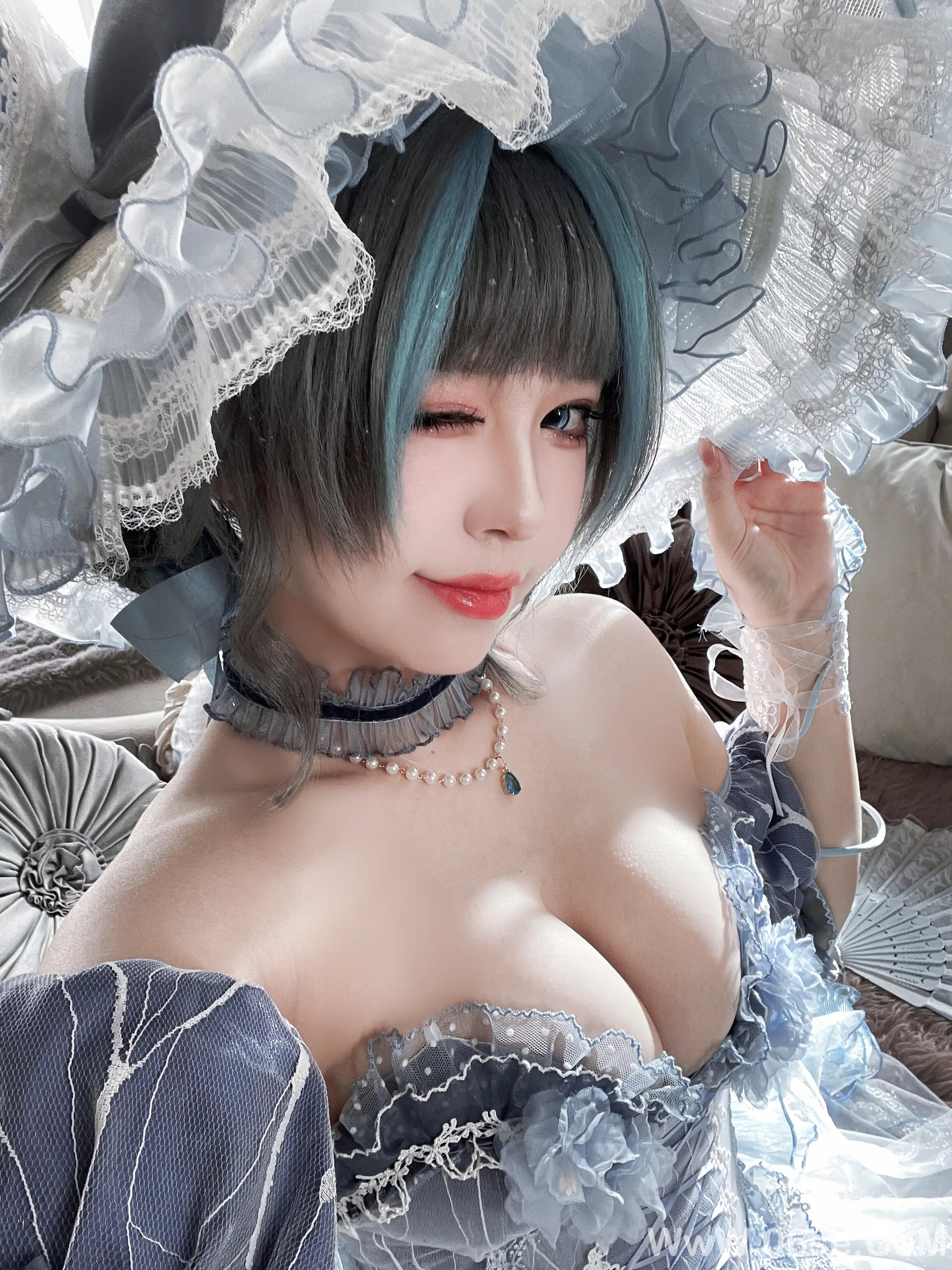 图片[52]-半半子 – 碧蓝航线 柴郡 废稿礼服-六色网