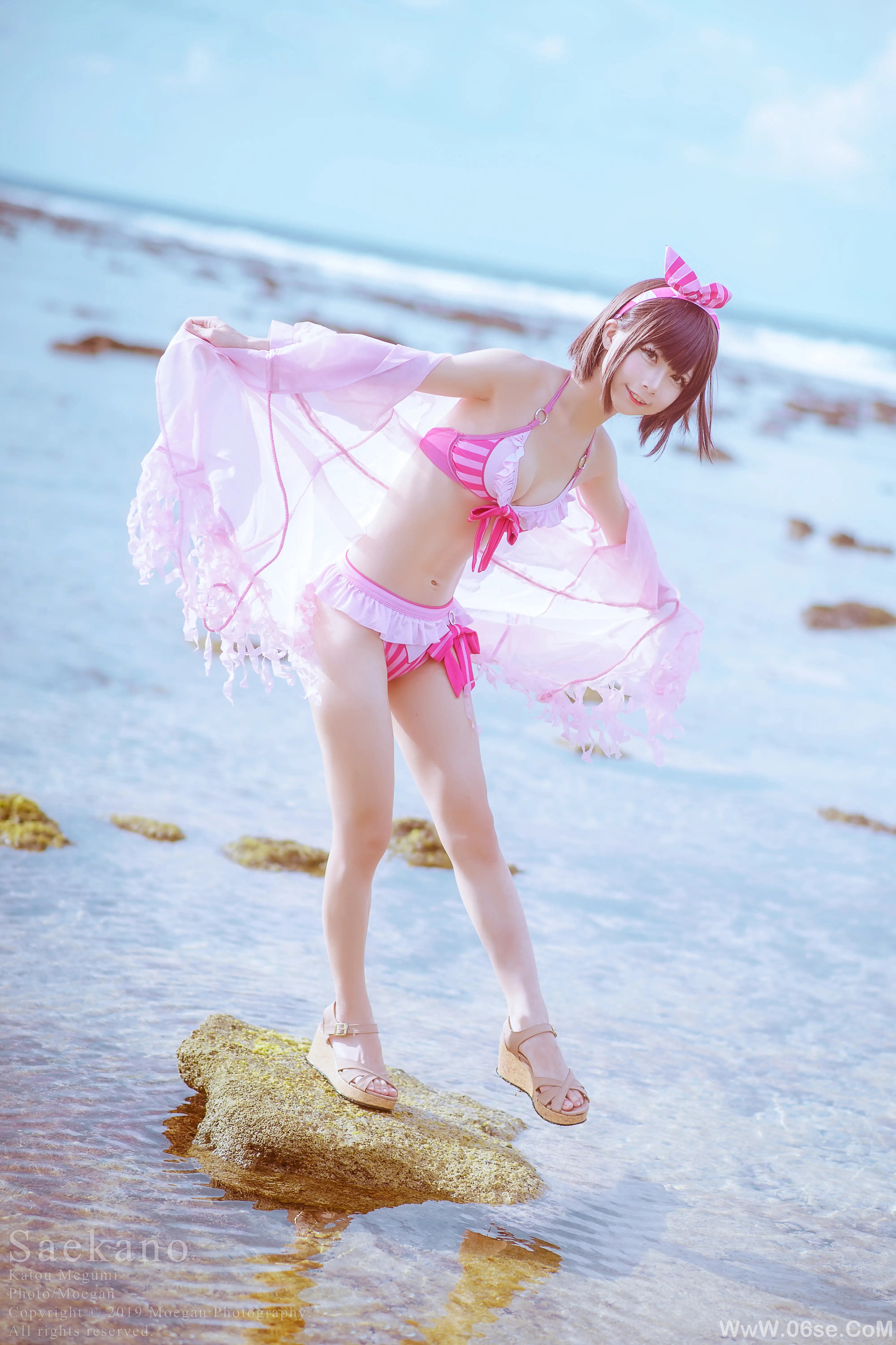 图片[3]-沖田凛花Rinka – 加藤恵 水着ver 冴えない彼女の育てかた-六色网