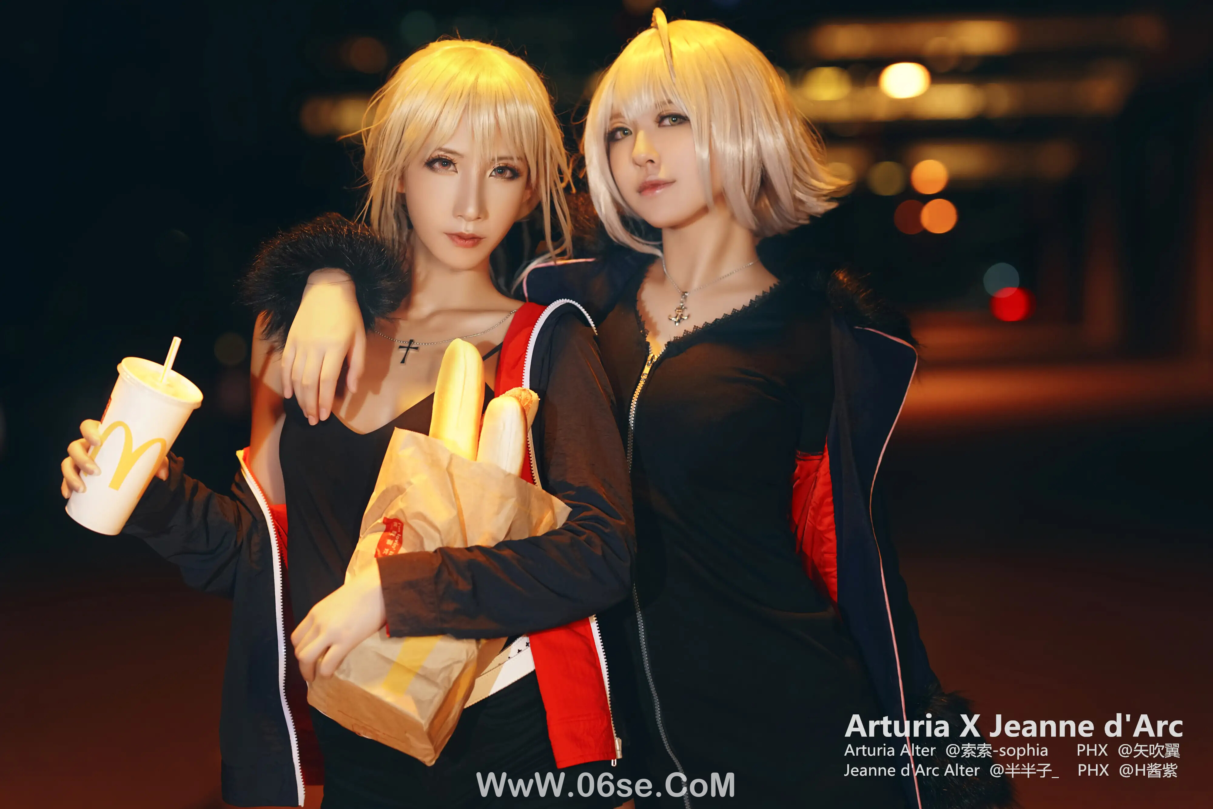 图片[2]-半半子 – FGO·贞德×阿尔托莉雅&索索sophia-六色网