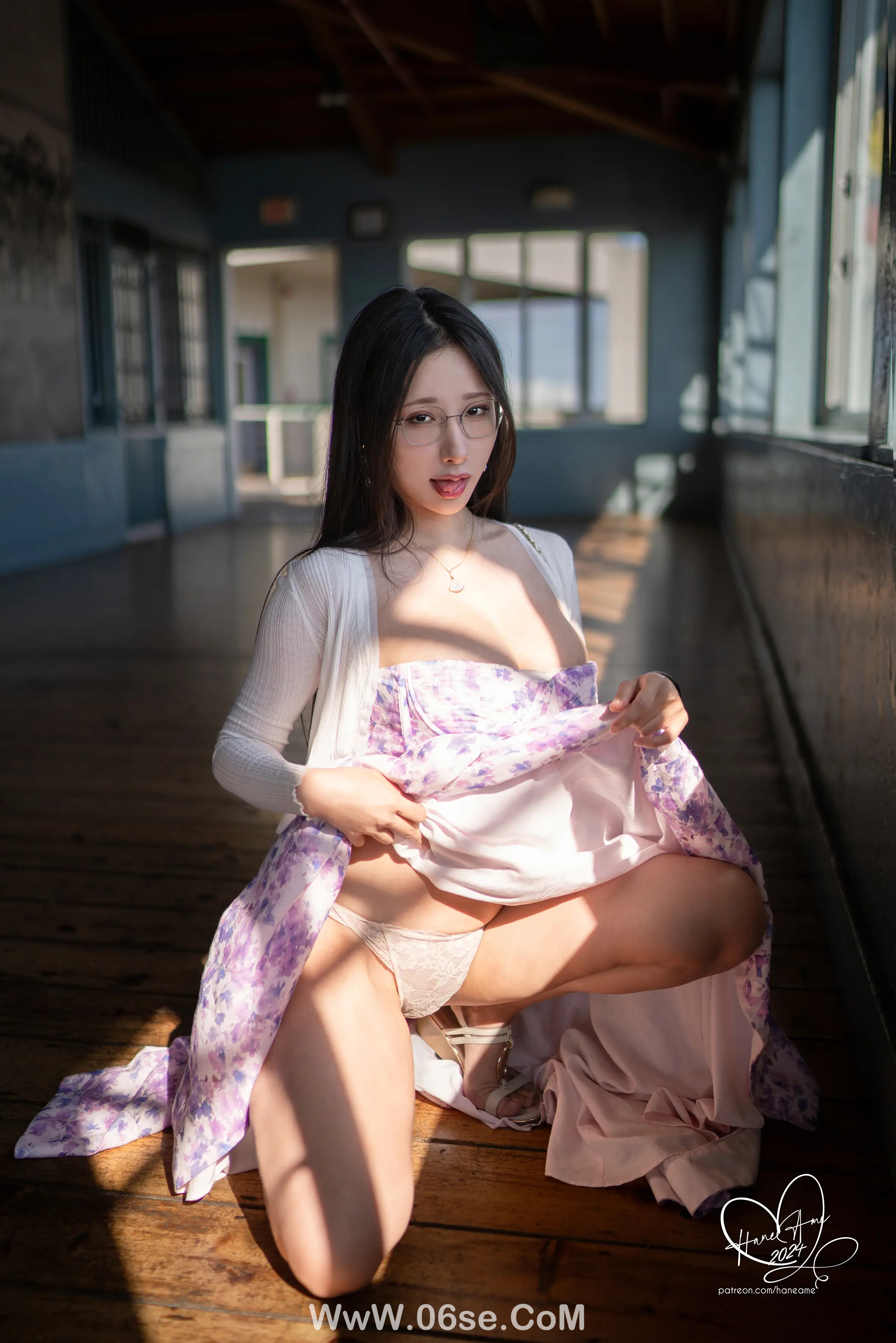 图片[31]-雨波_haneame_波波日常_眼鏡女友_夏末回忆_-六色网