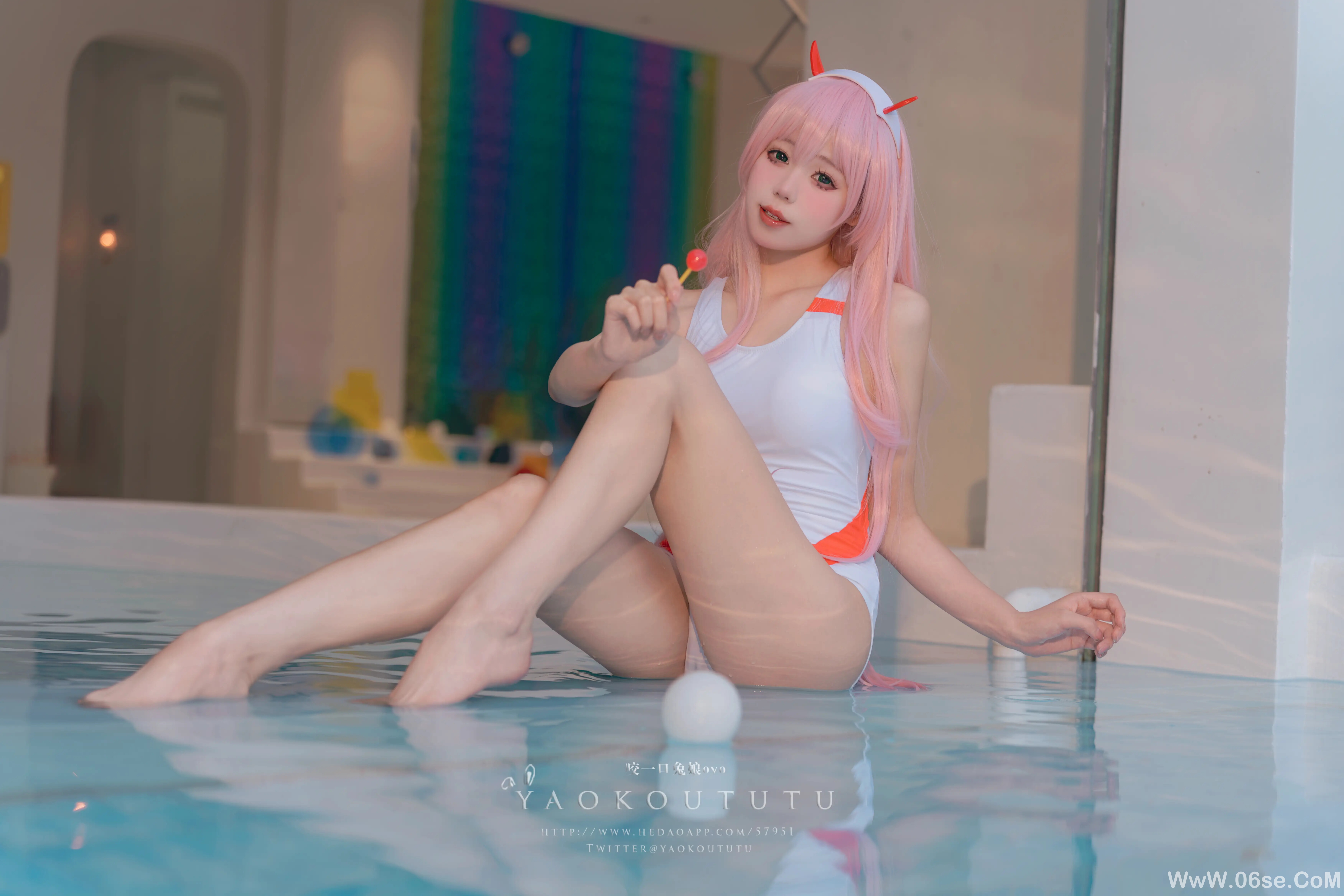 图片[19]-咬一口兔娘 泳装-六色网