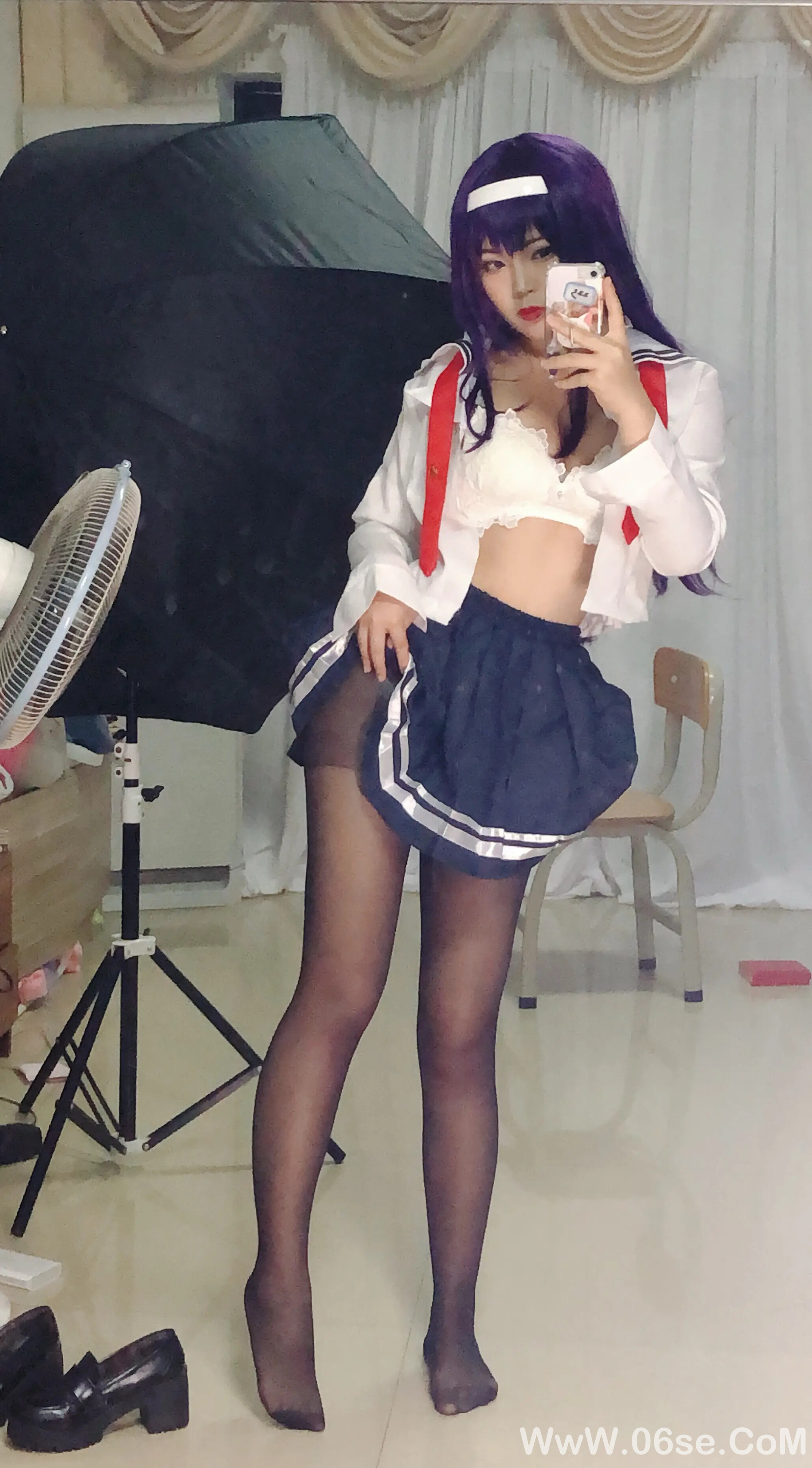 图片[17]-白烨 学姐校服自拍-六色网