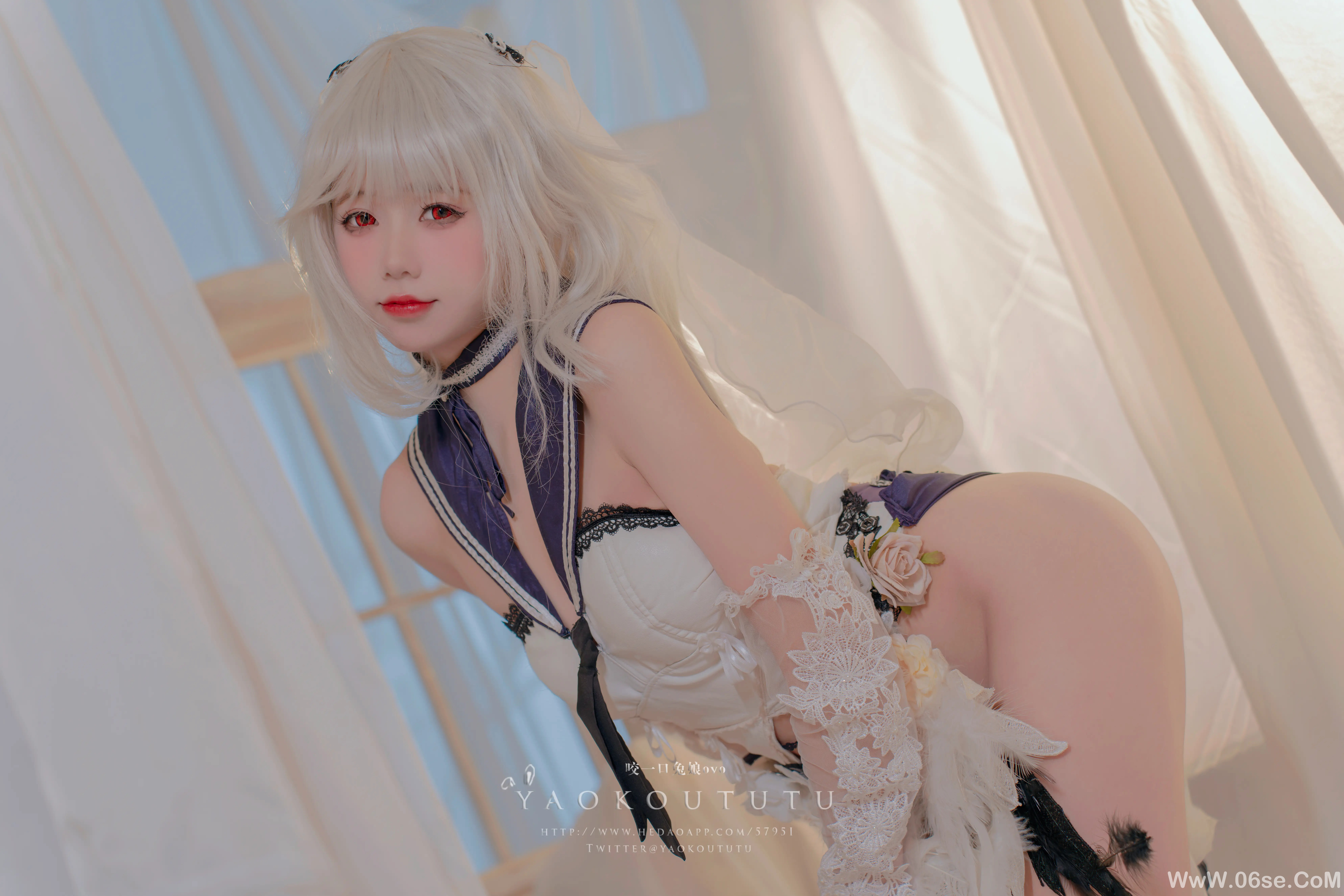 图片[27]-咬一口兔娘 梳妆的大小姐可畏-六色网