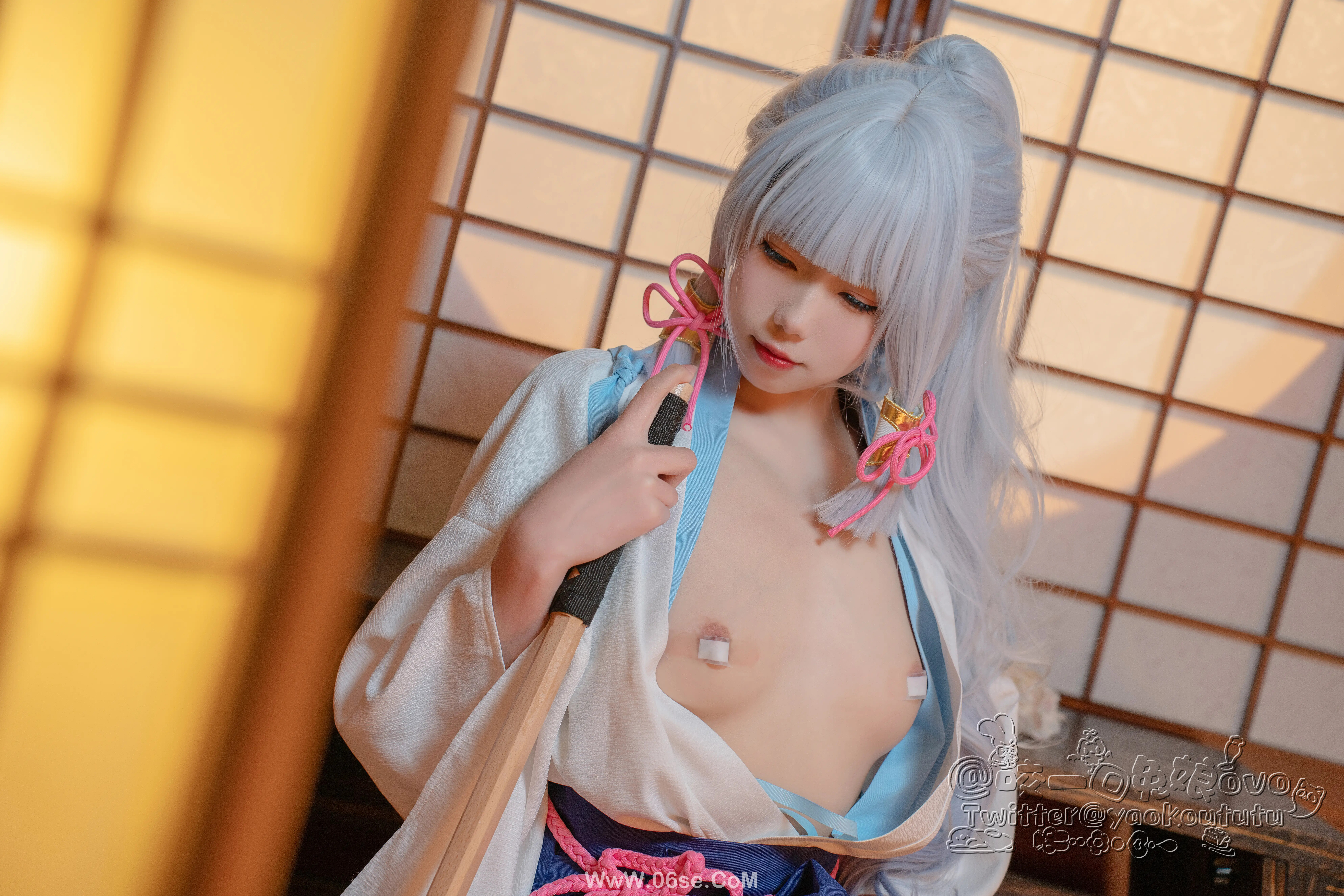 图片[24]-咬一口兔娘 绫华的小憩-六色网